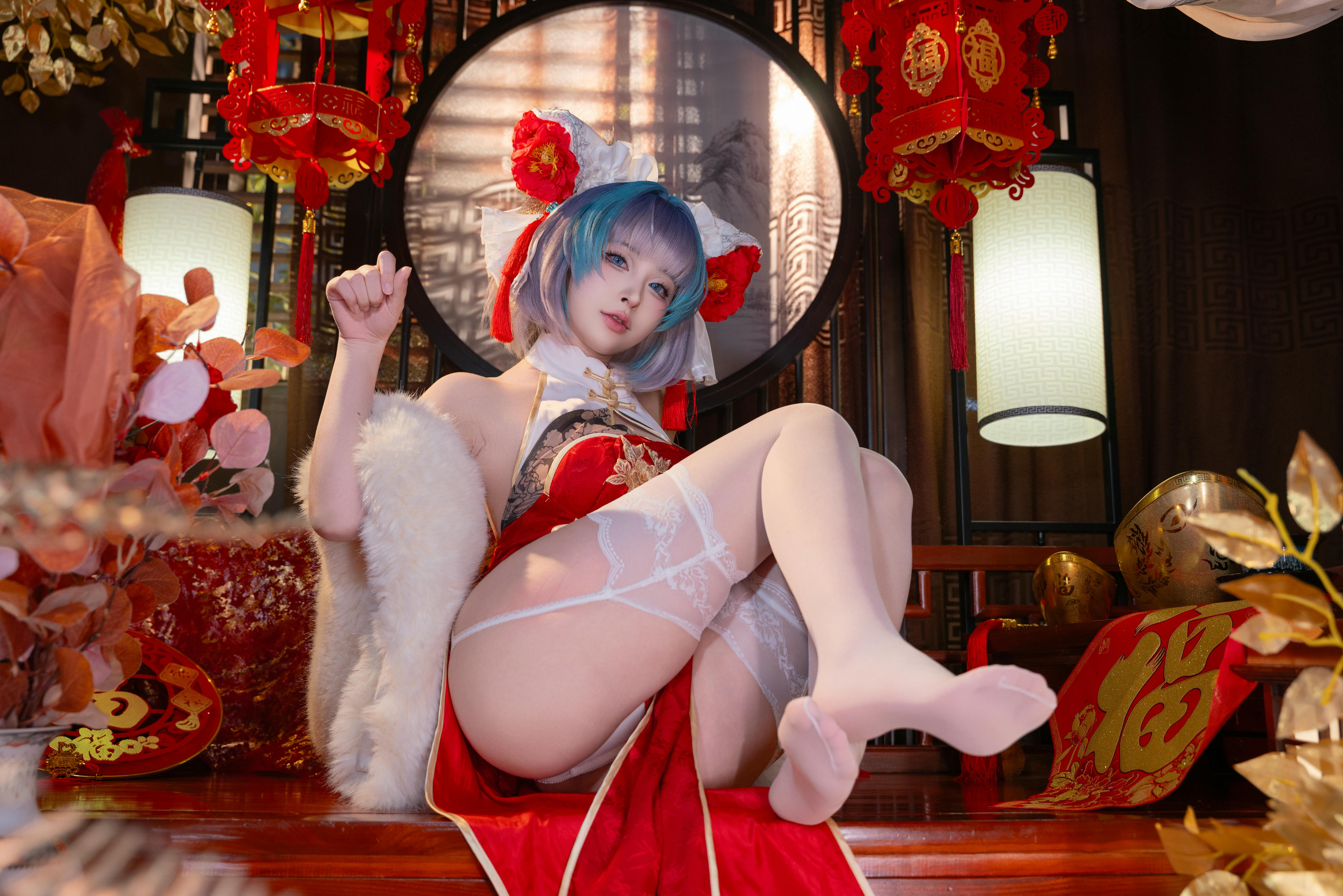 清水由乃 NO.065 柴郡新春旗袍 [71P1V 2.41GB]_第2集