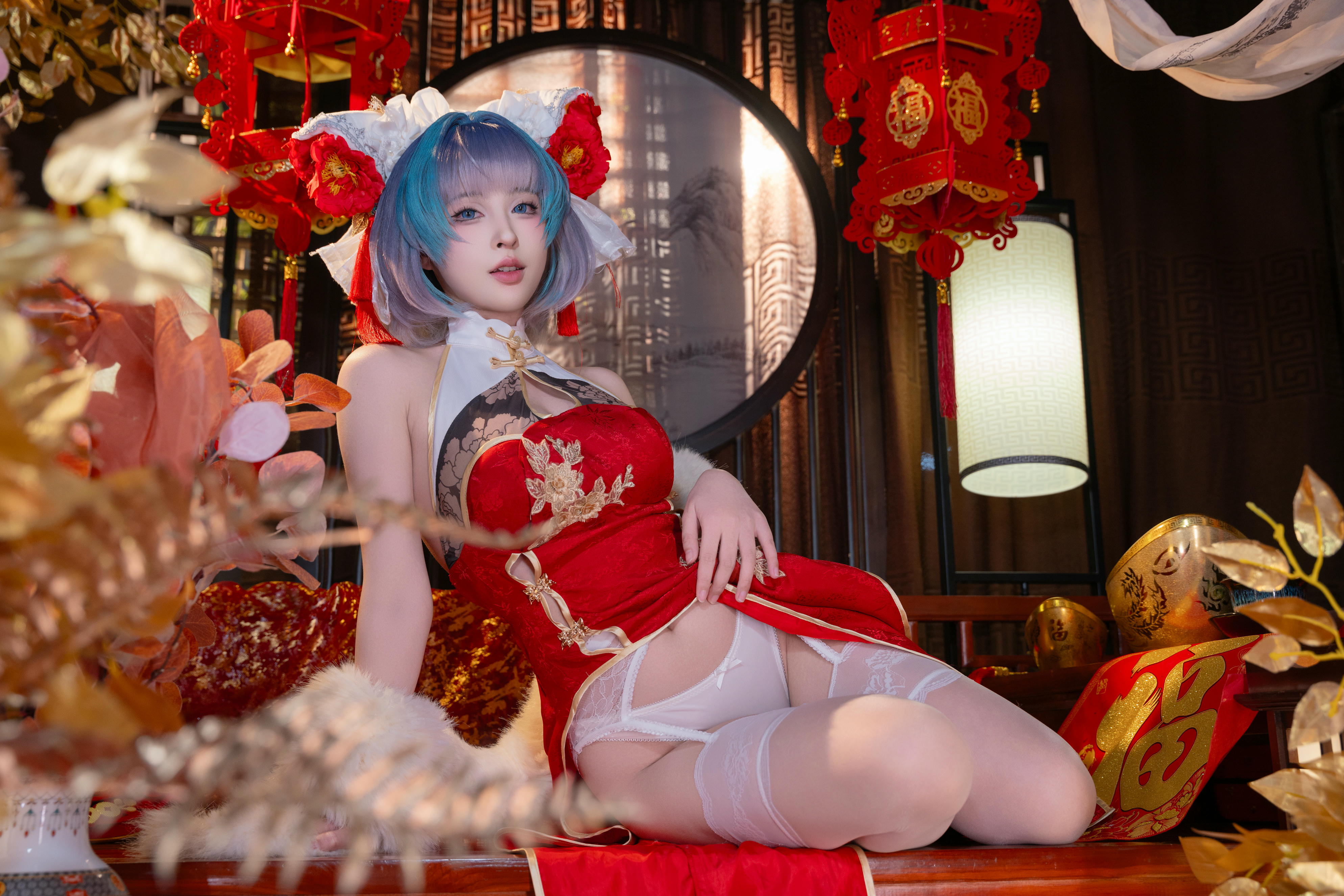 清水由乃 NO.065 柴郡新春旗袍 [71P1V 2.41GB]_第2集