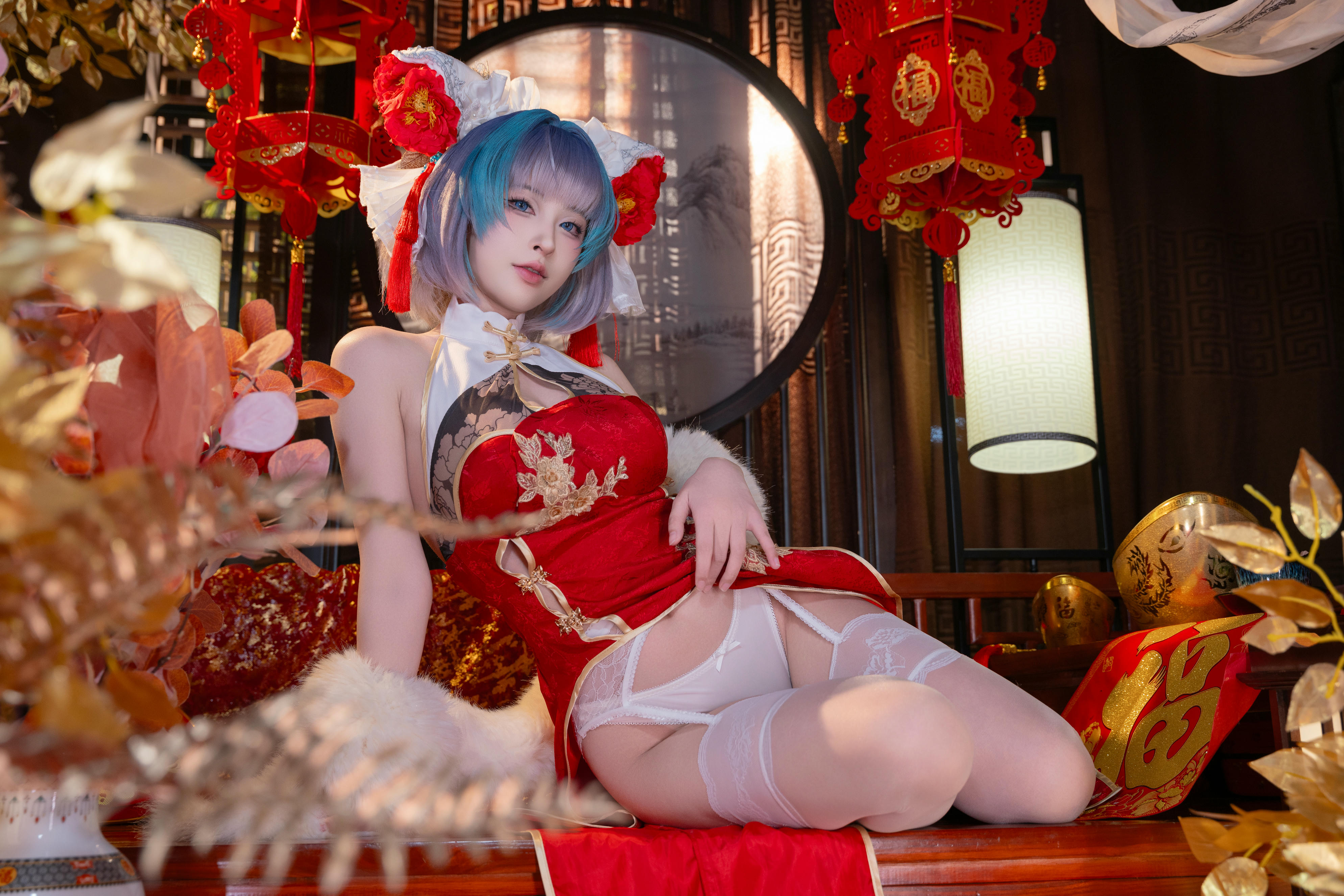 清水由乃 NO.065 柴郡新春旗袍 [71P1V 2.41GB]_第2集