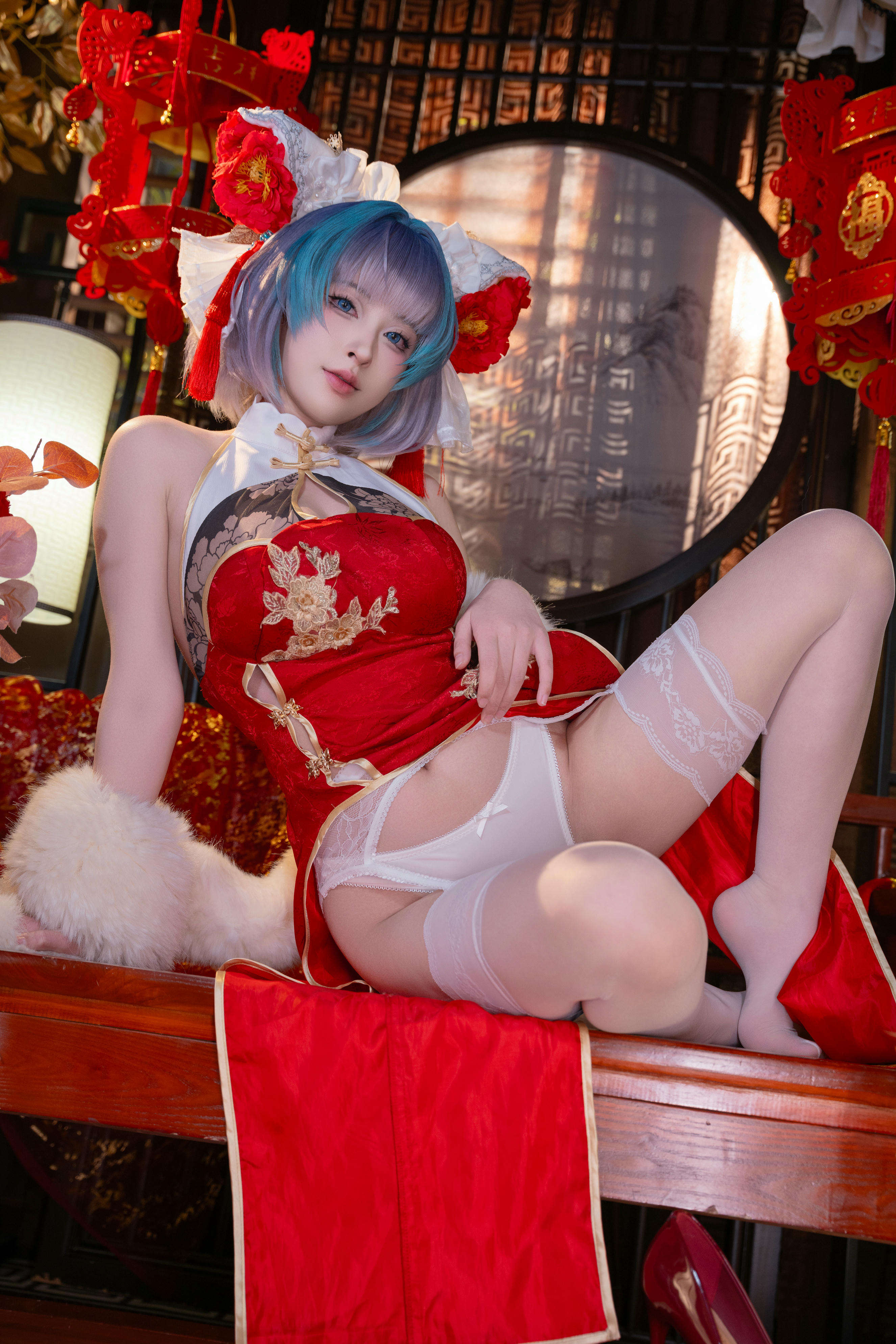 清水由乃 NO.065 柴郡新春旗袍 [71P1V 2.41GB]_第2集