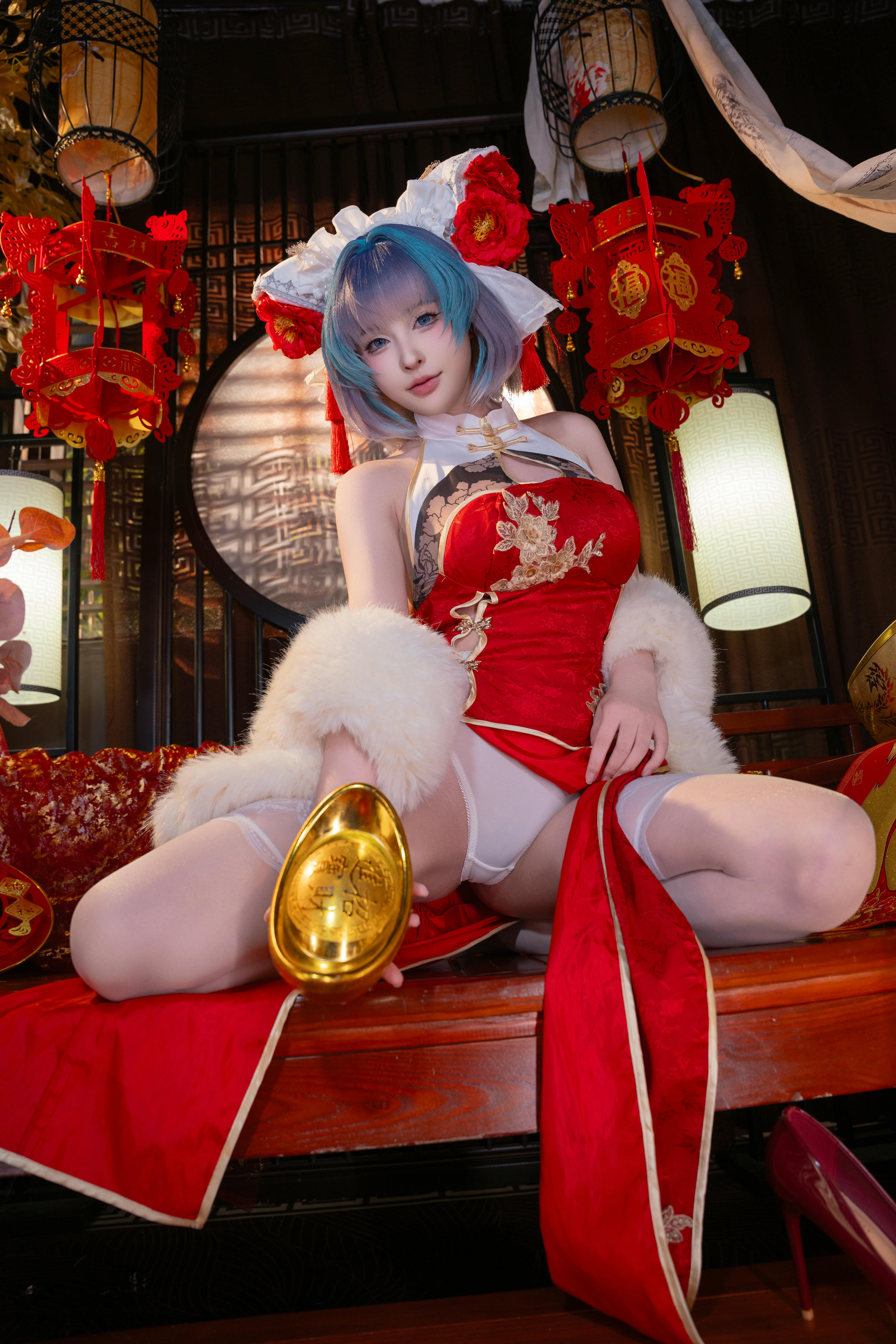 清水由乃 NO.065 柴郡新春旗袍 [71P1V 2.41GB]_第2集