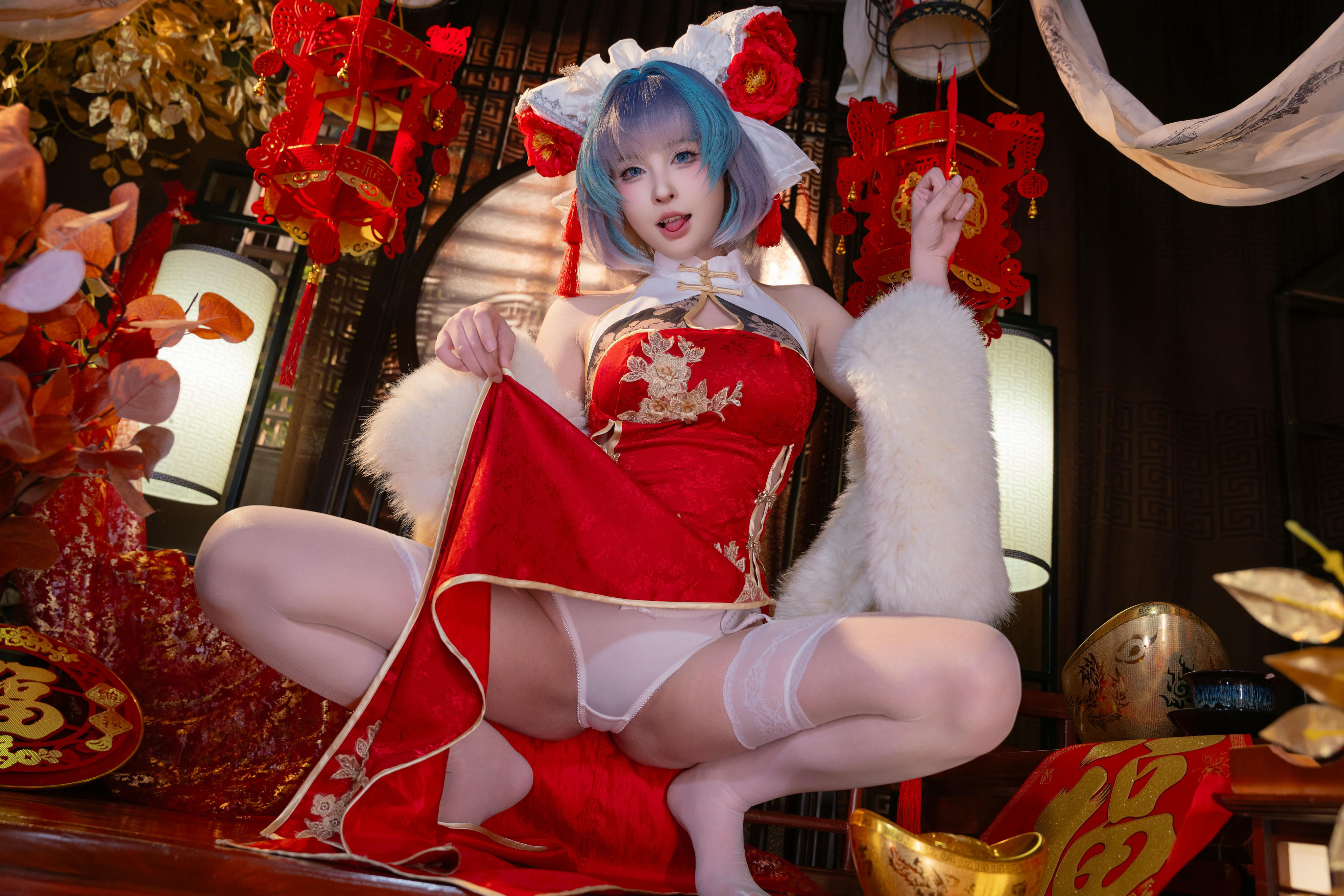 清水由乃 NO.065 柴郡新春旗袍 [71P1V 2.41GB]_第3集