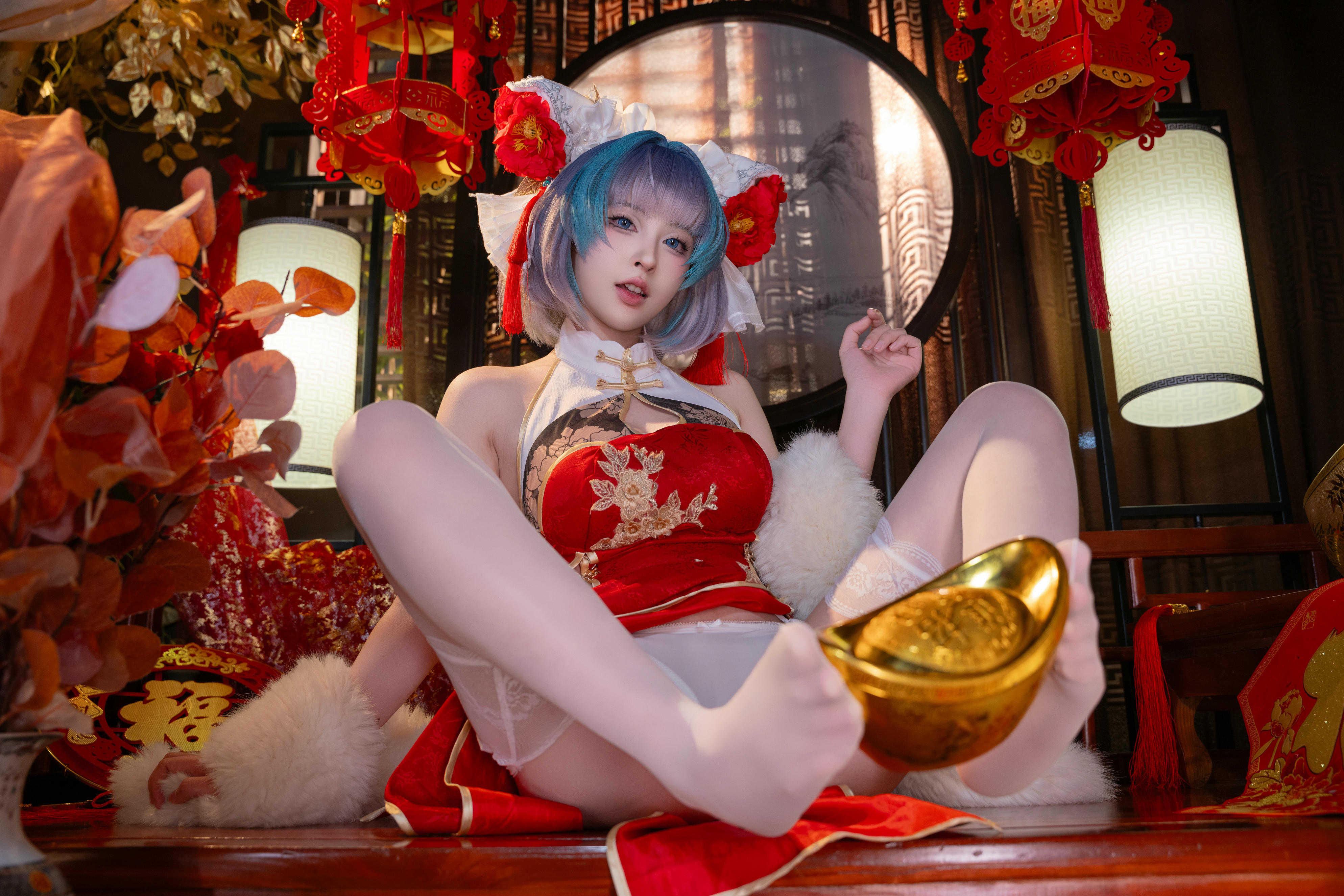 清水由乃 NO.065 柴郡新春旗袍 [71P1V 2.41GB]_第3集