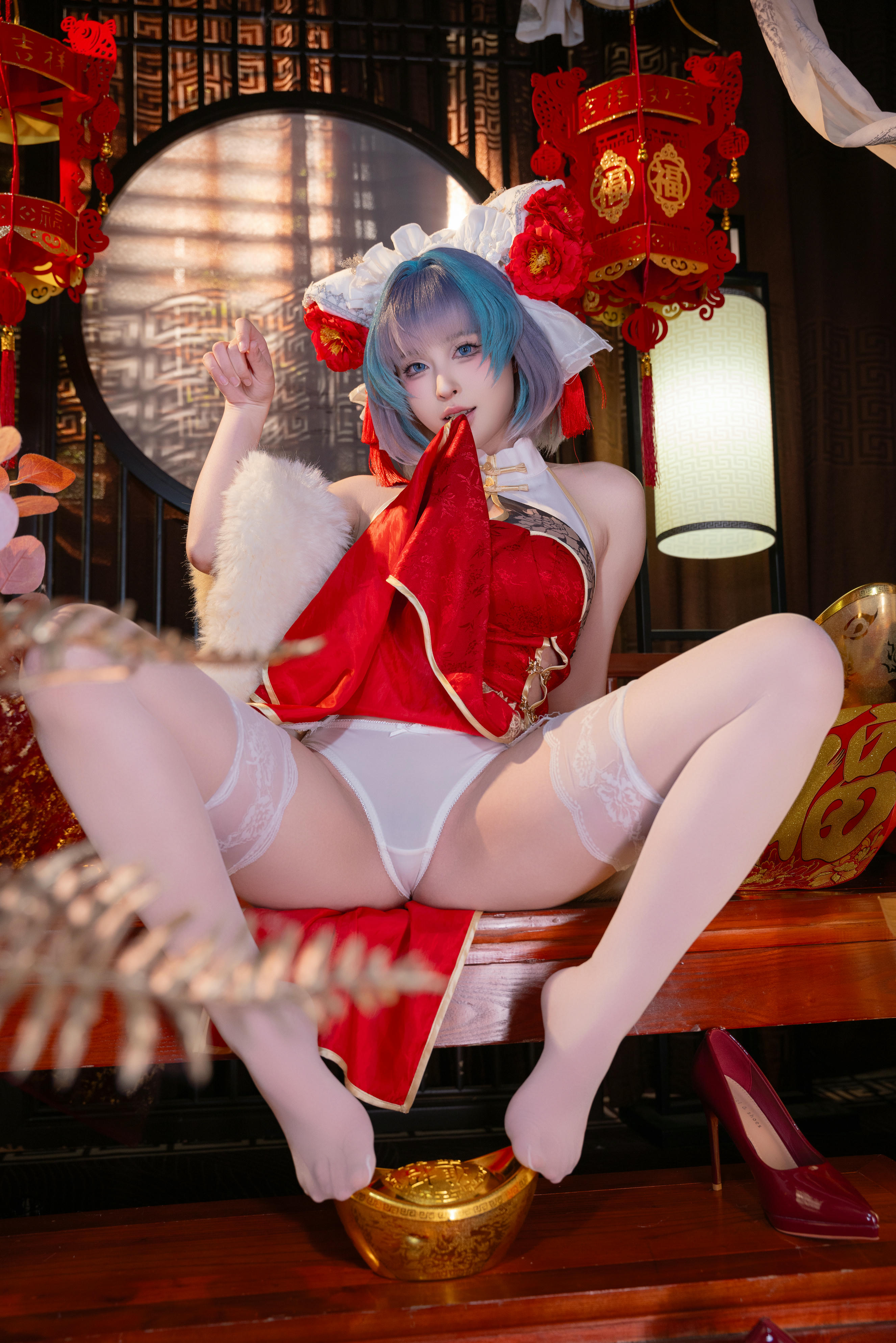 清水由乃 NO.065 柴郡新春旗袍 [71P1V 2.41GB]_第3集