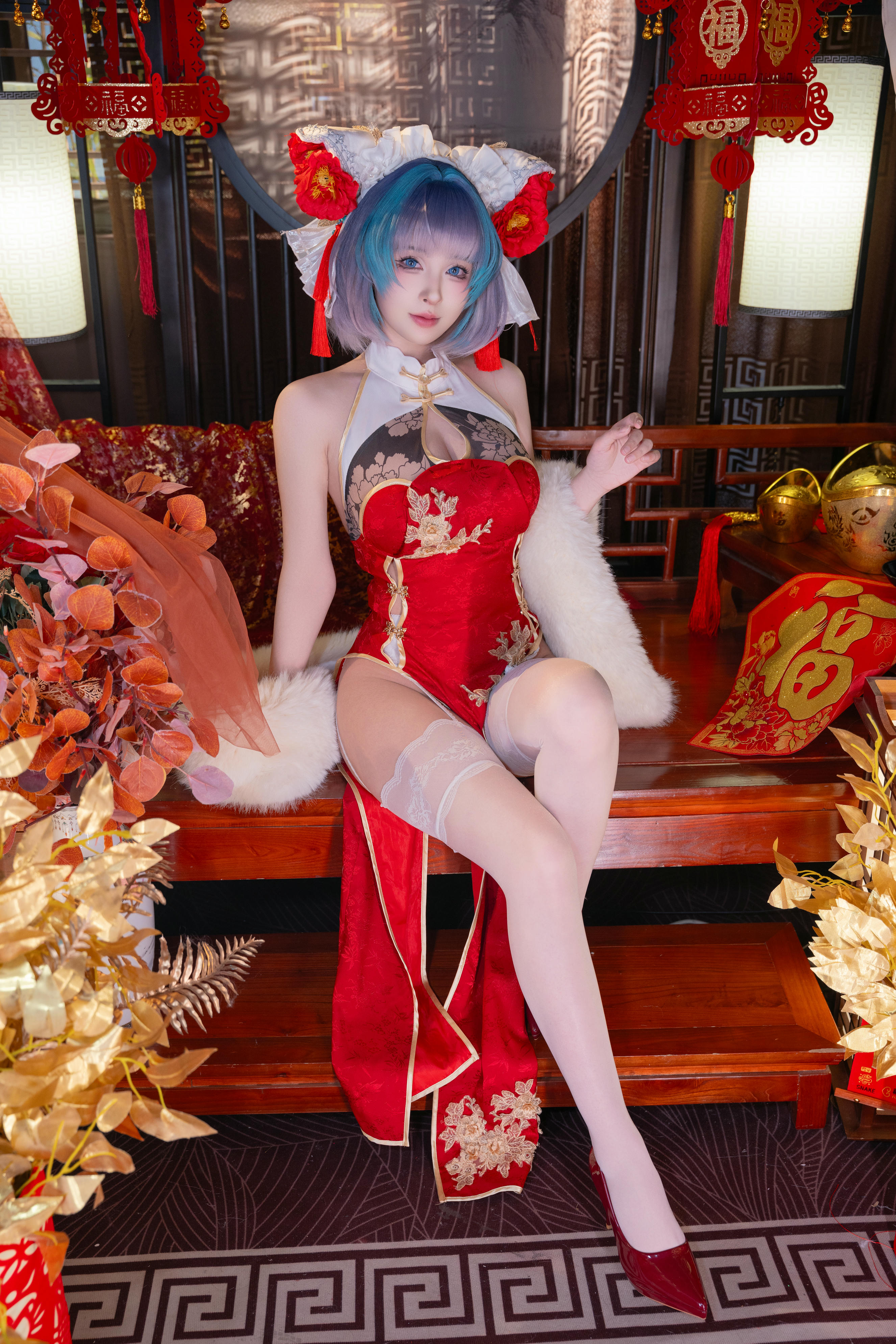 清水由乃 NO.065 柴郡新春旗袍 [71P1V 2.41GB]_第1集