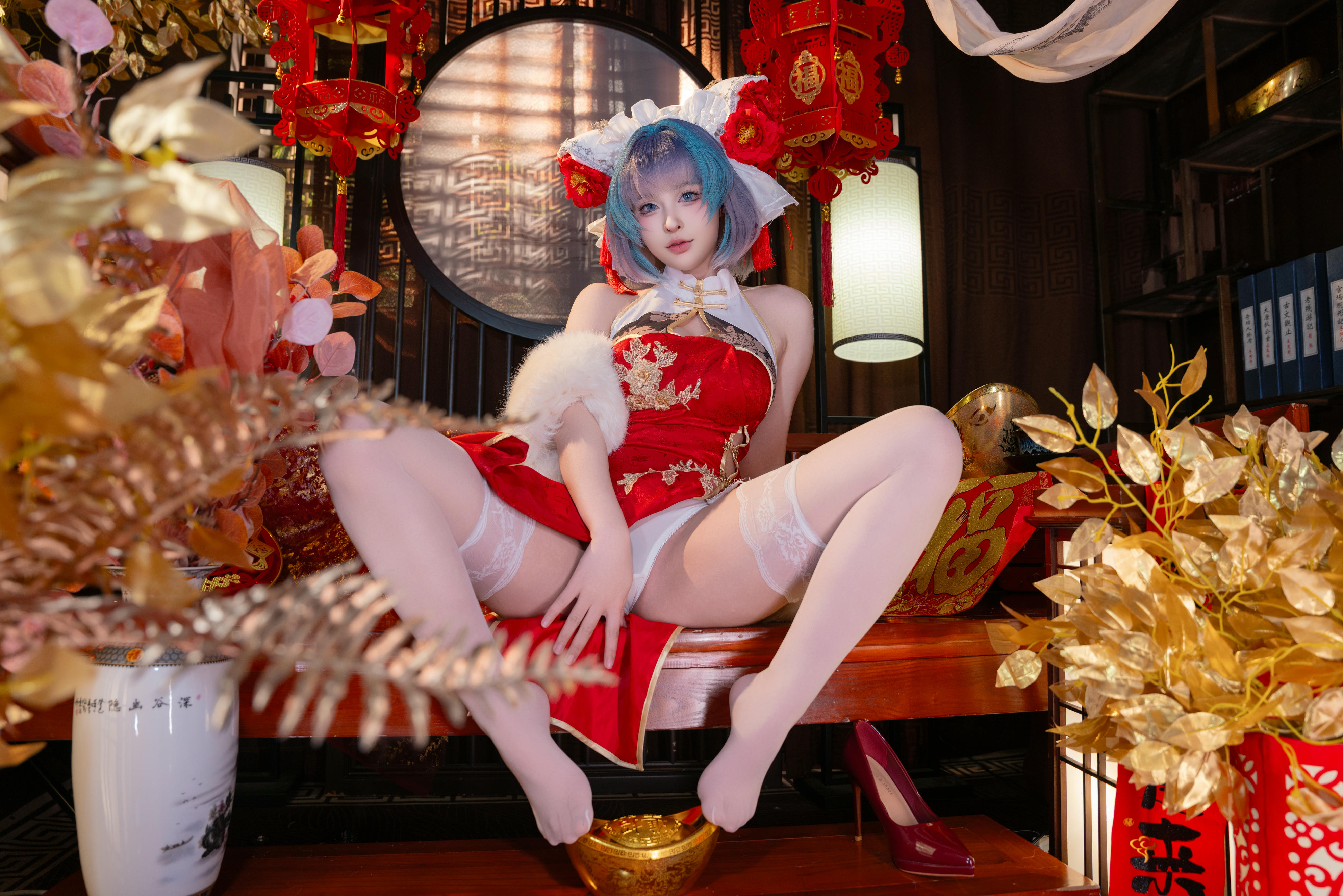 清水由乃 NO.065 柴郡新春旗袍 [71P1V 2.41GB]_第3集