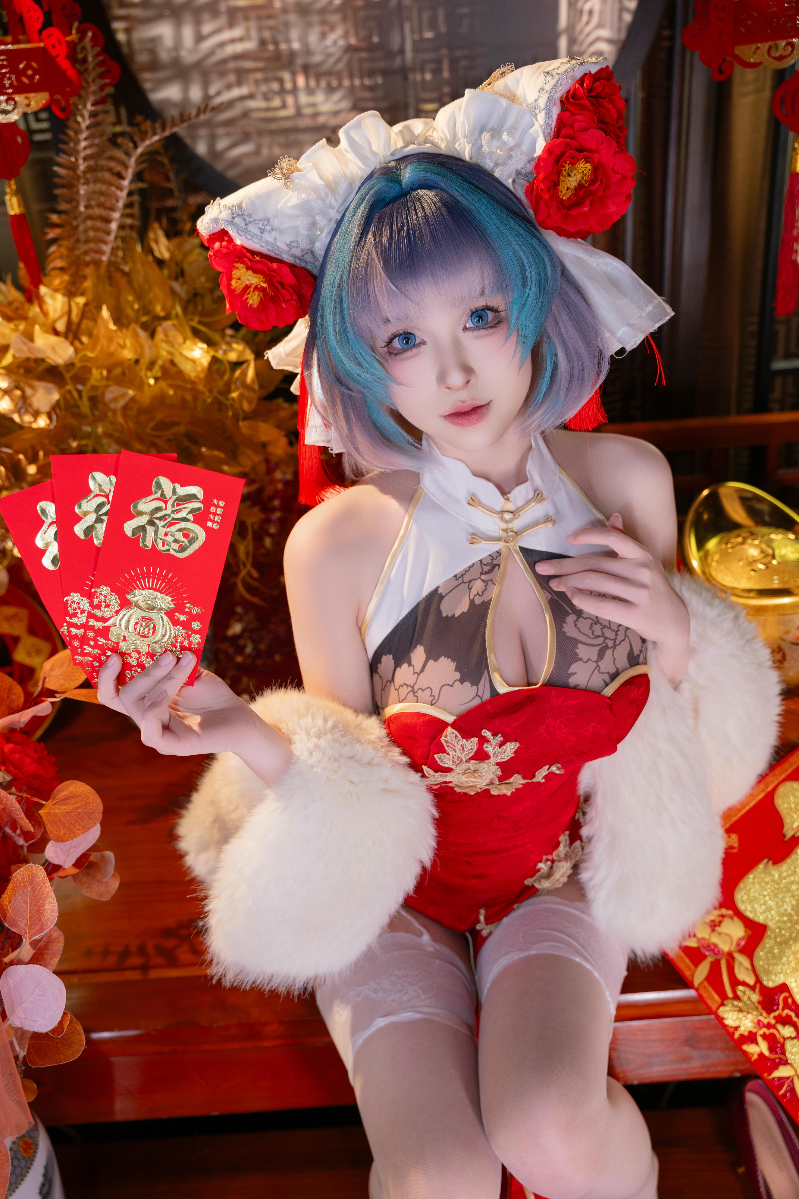 清水由乃 NO.065 柴郡新春旗袍 [71P1V 2.41GB]_第3集