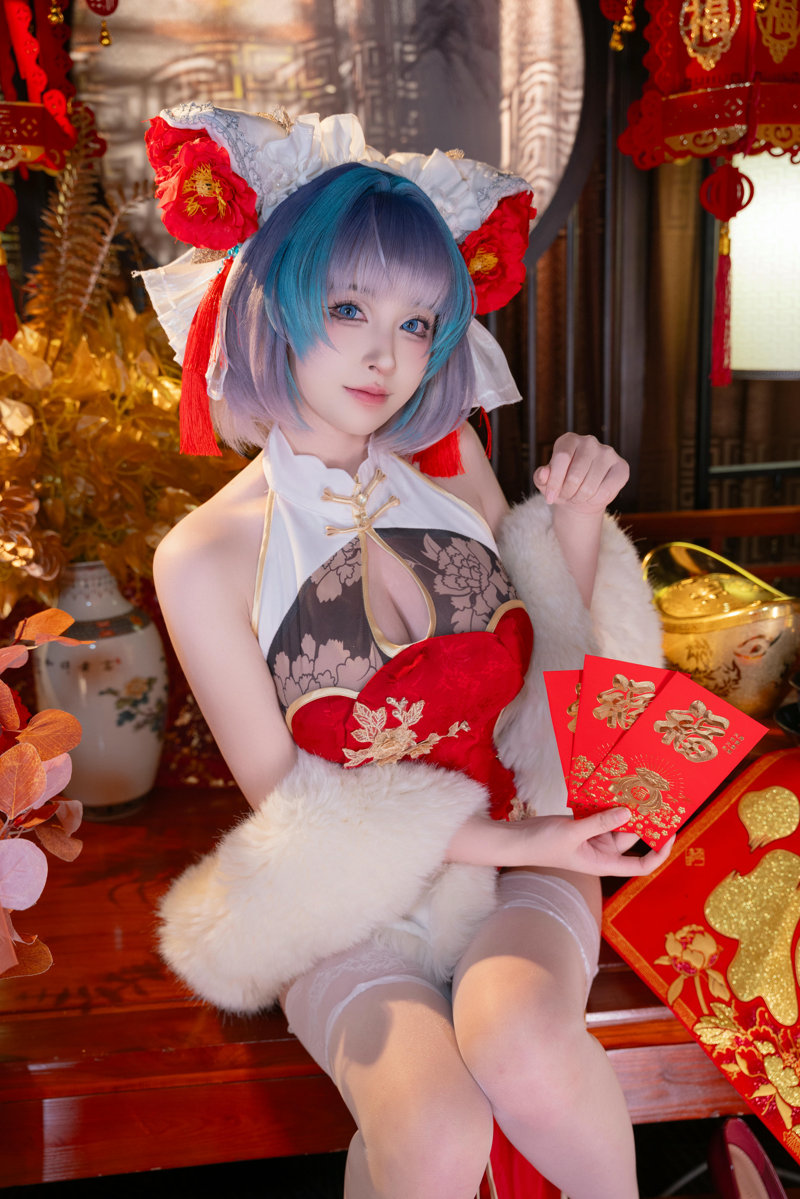 清水由乃 NO.065 柴郡新春旗袍 [71P1V 2.41GB]_第3集