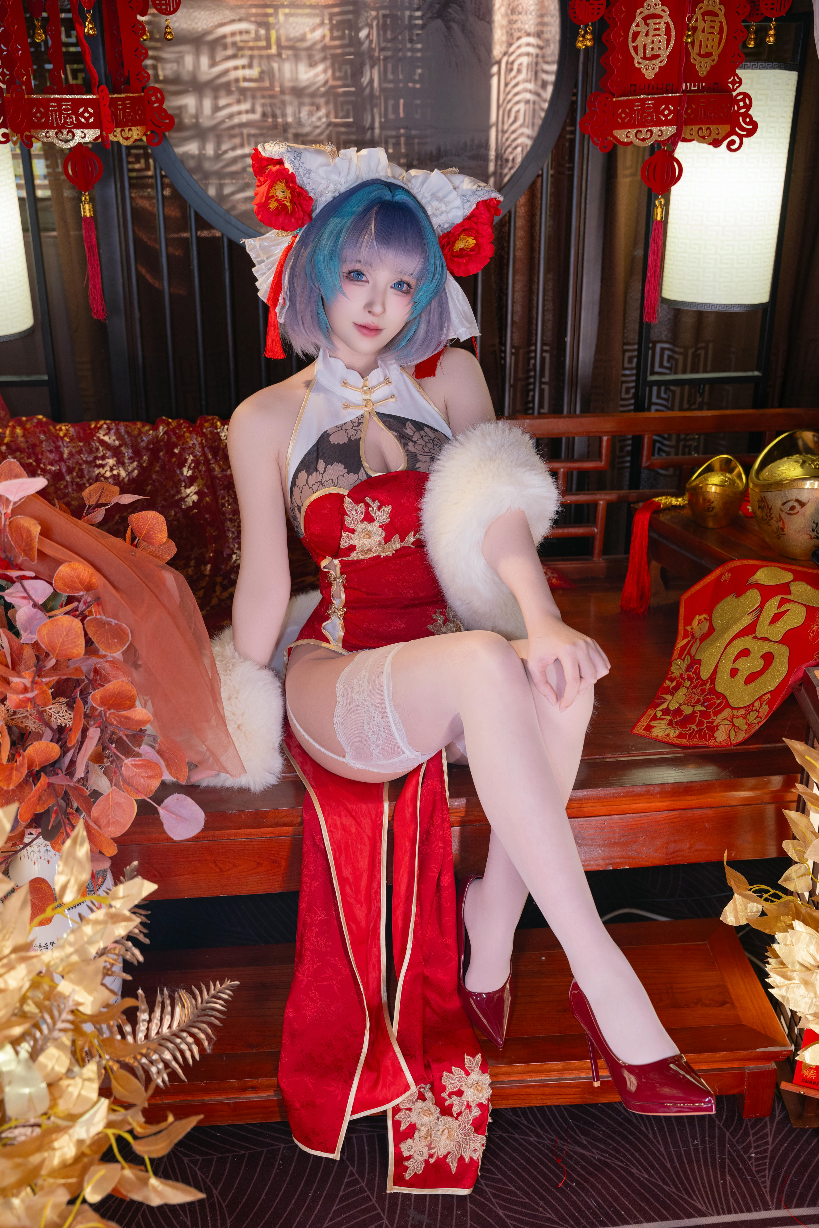 清水由乃 NO.065 柴郡新春旗袍 [71P1V 2.41GB]_第1集