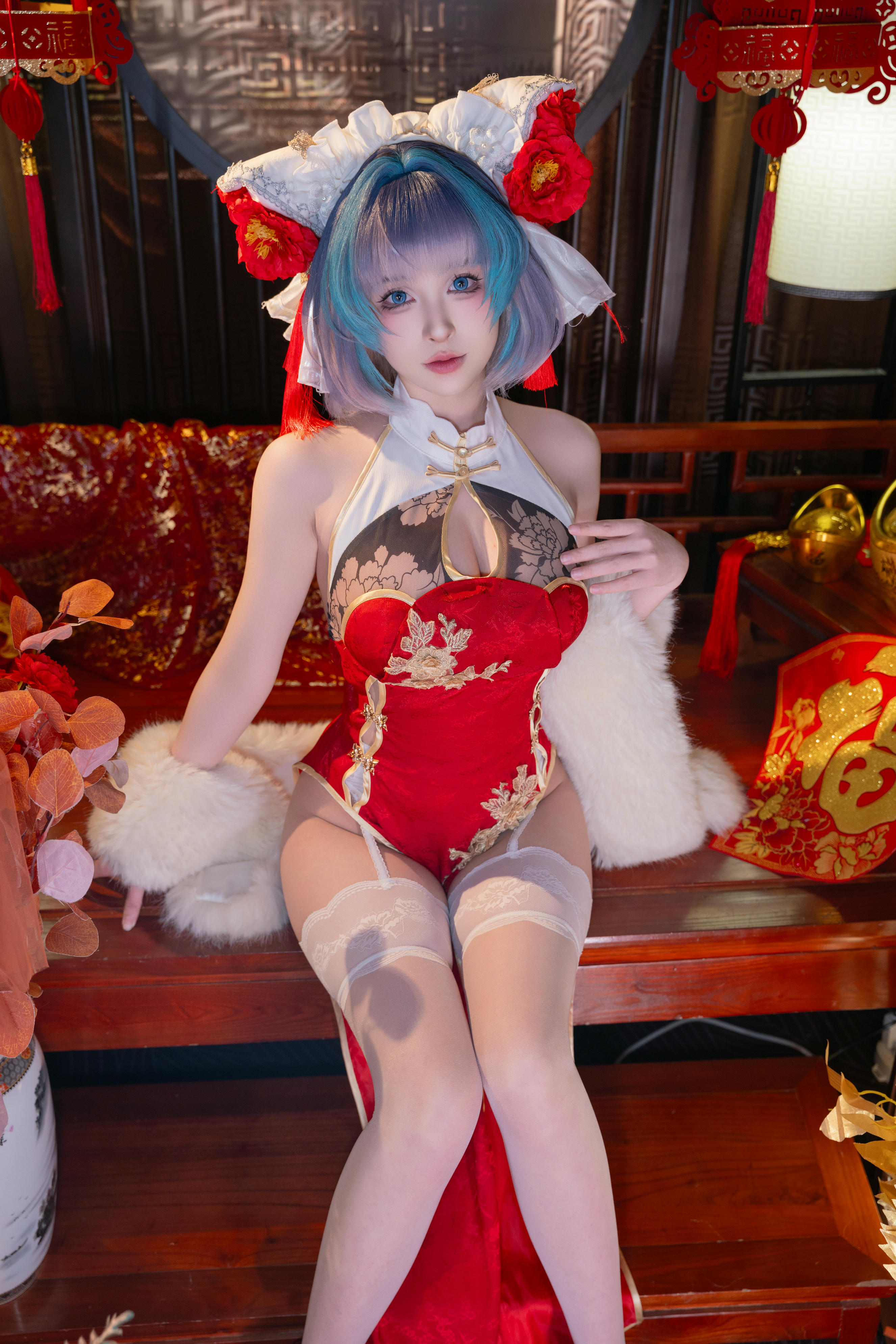 清水由乃 NO.065 柴郡新春旗袍 [71P1V 2.41GB]_第1集