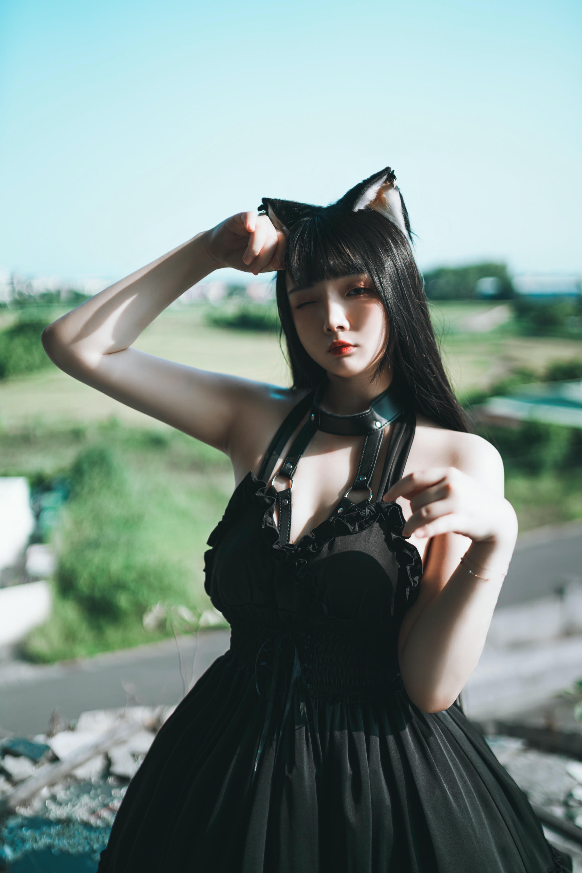 落落Raku NO.008 黒猫のソロダンス [58P 479MB]_第1集