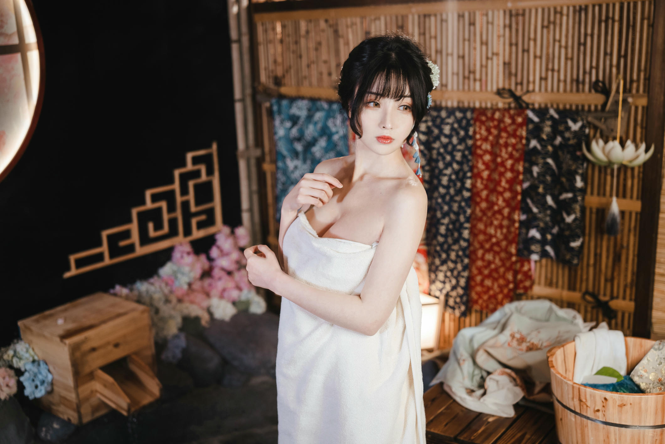 rioko凉凉子 - 《年上の韵》温泉旅行 [31P+6V 511MB]-正片_第1集