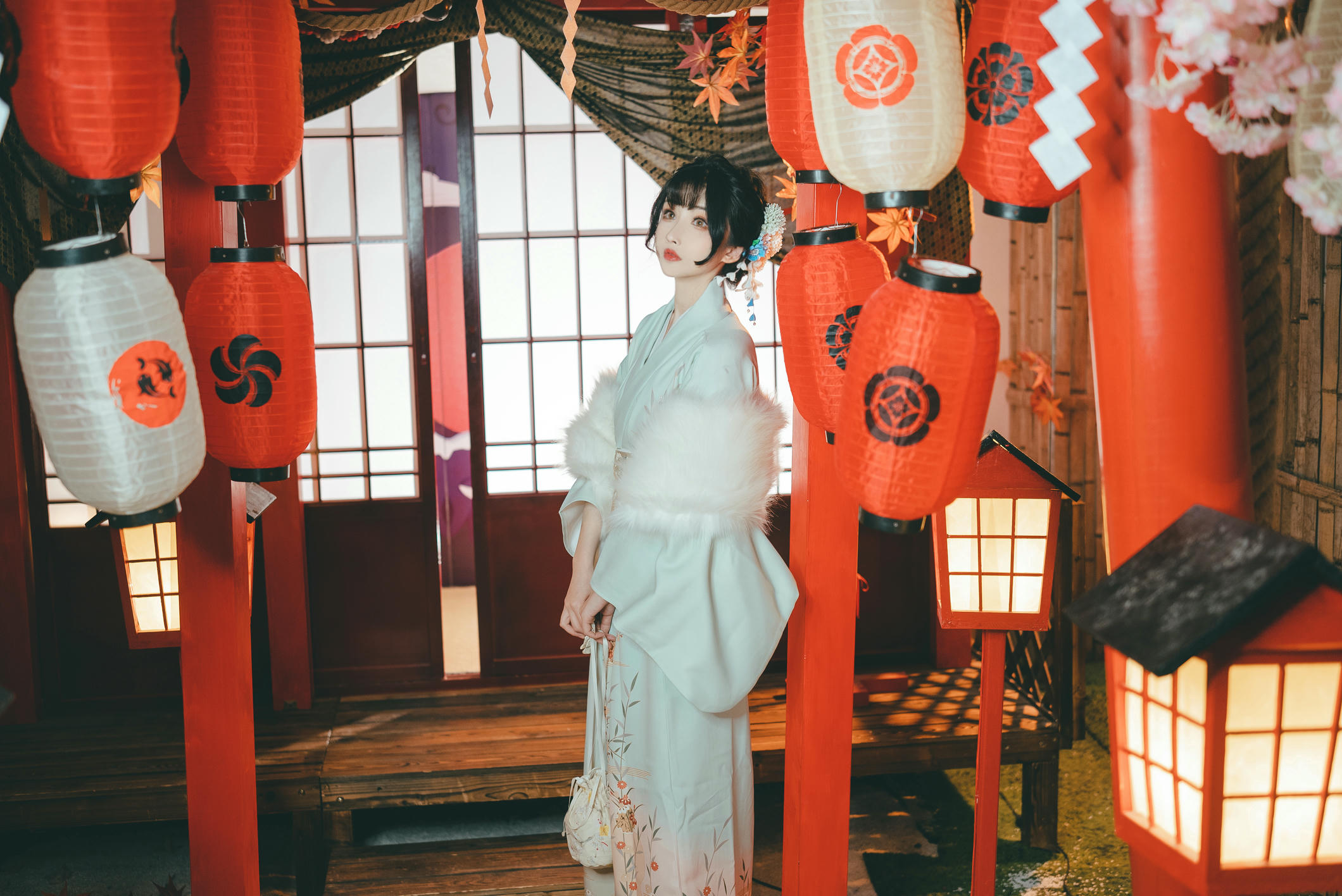 rioko凉凉子 - 《年上の韵》温泉旅行 [31P+6V 511MB]-正片_第1集