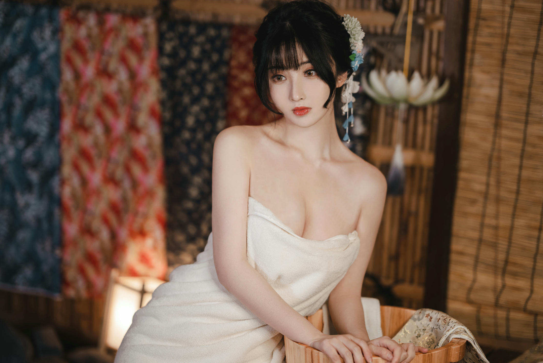 rioko凉凉子 - 《年上の韵》温泉旅行 [31P+6V 511MB]-正片_第1集