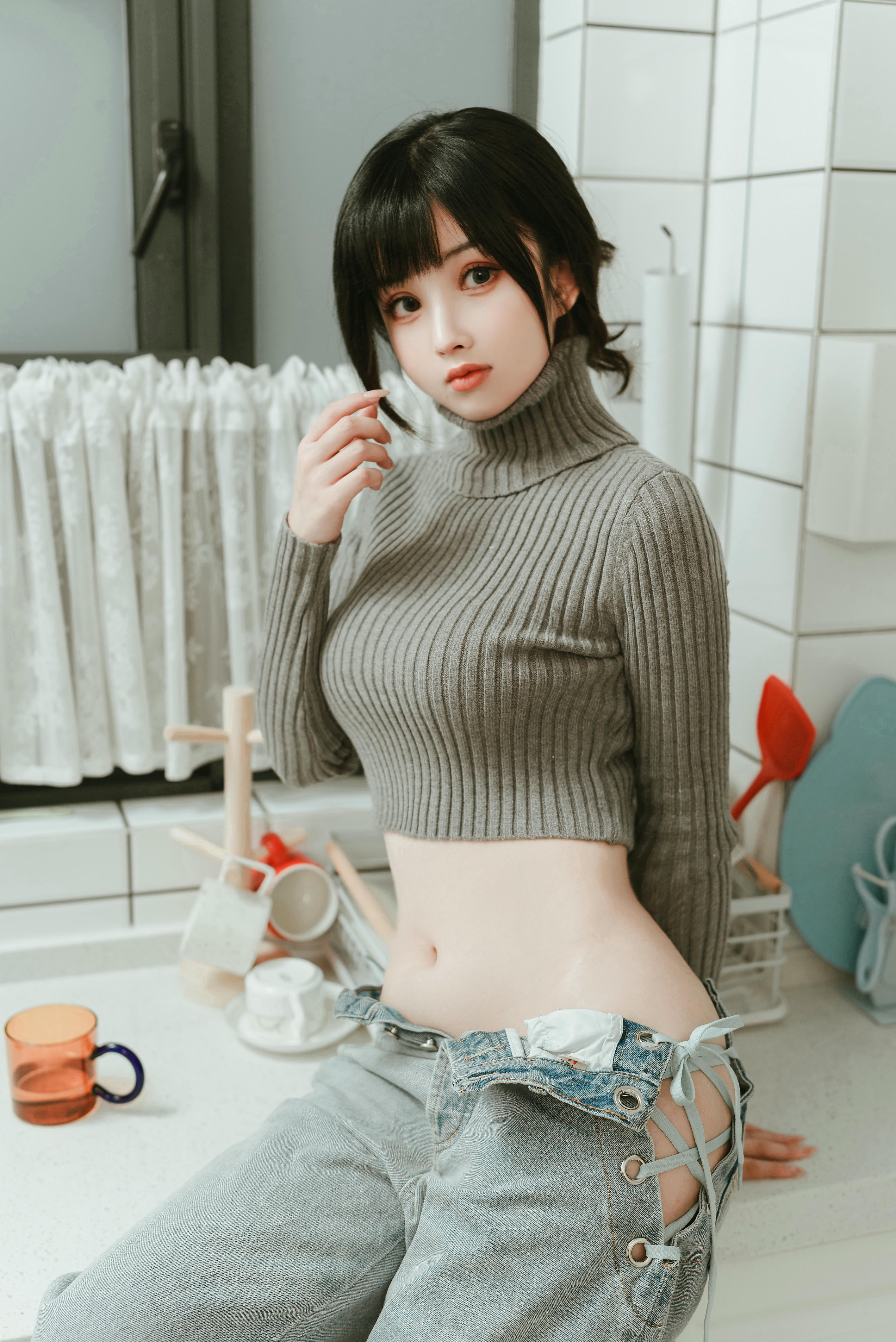 rioko凉凉子 NO.079 吉他妹妹2.0 [40P-609MB]_第2集