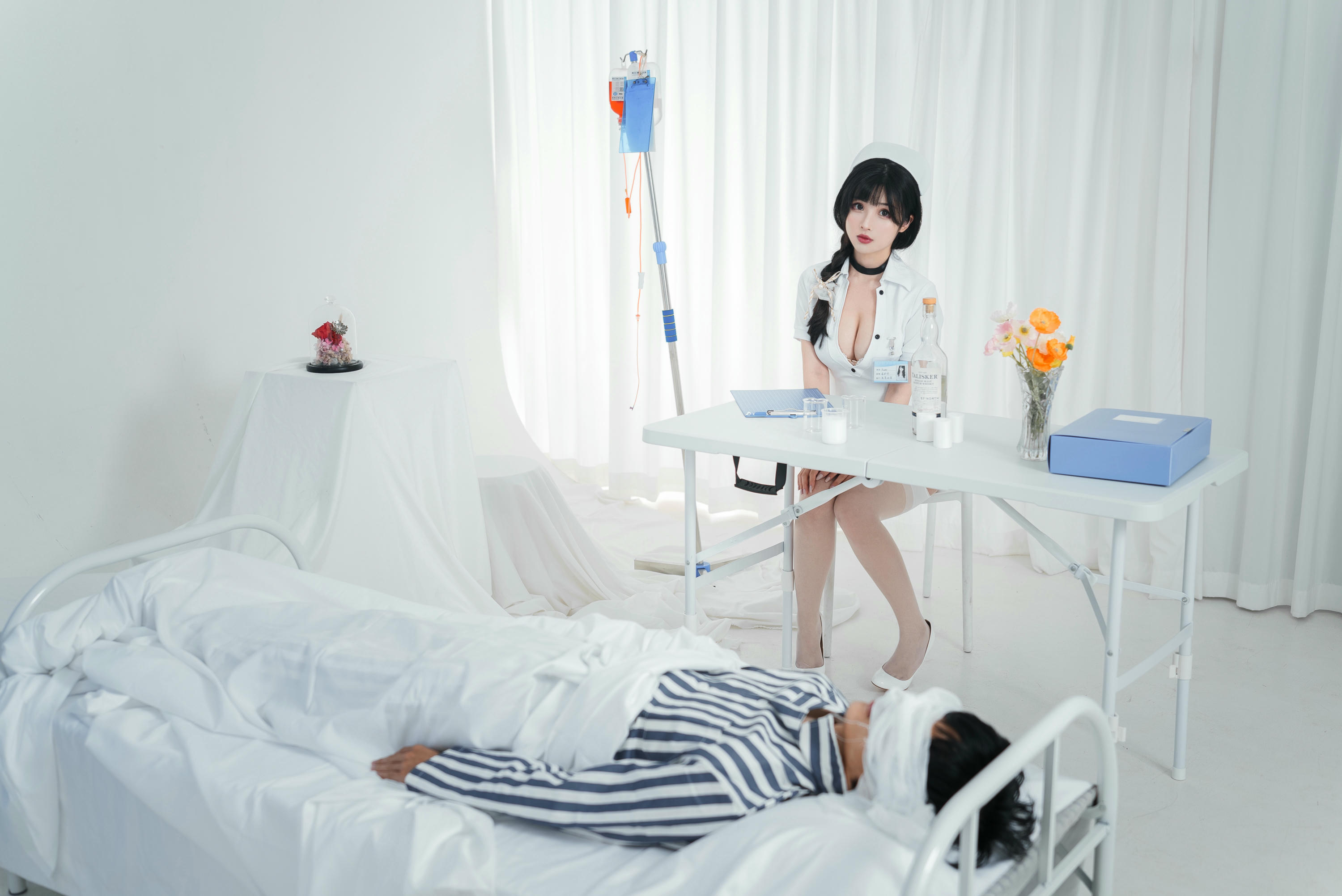 rioko凉凉子 NO.080 《年上の韵》采集室实习护士[48P-263MB]_第1集