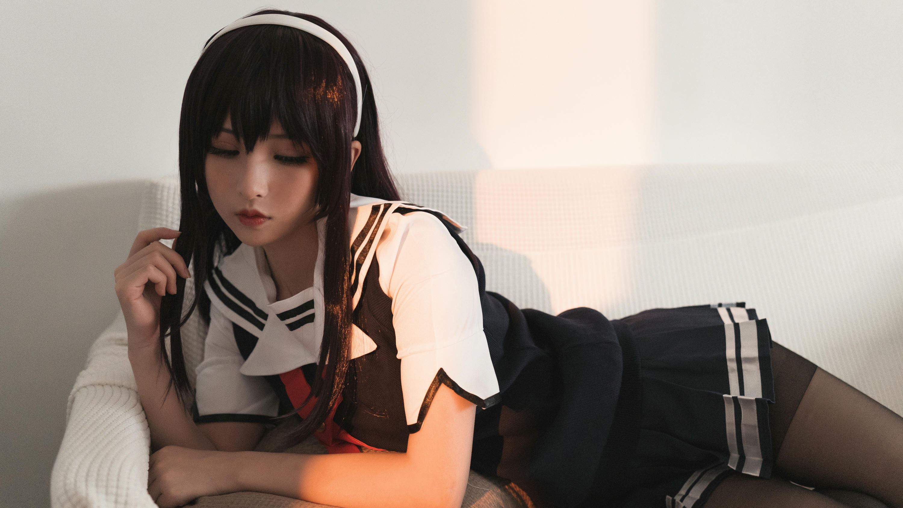 rioko凉凉子 NO.083 霞之丘诗羽[40P 4V 523MB]_第1集