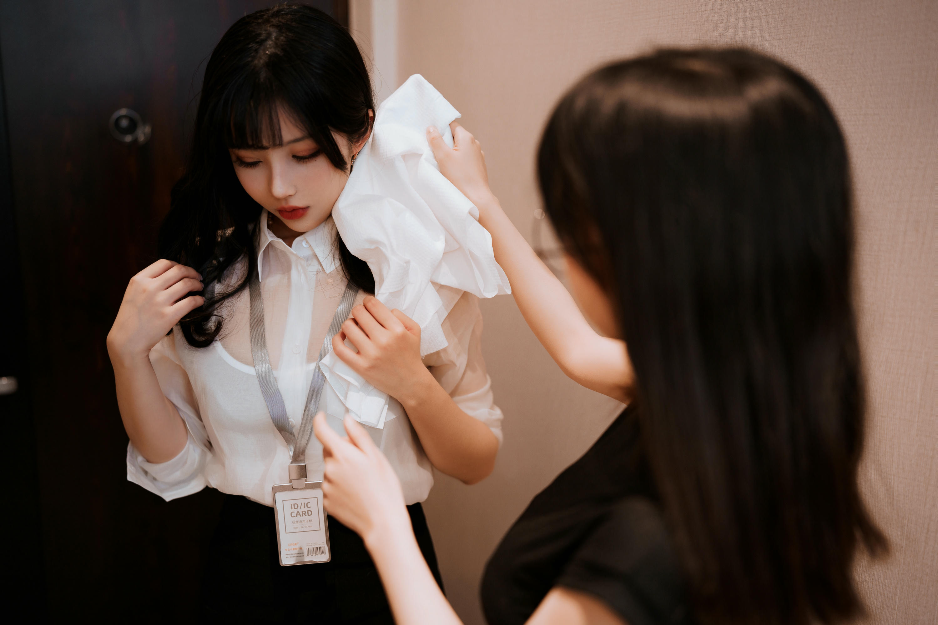 rioko凉凉子 NO.093 &面饼仙儿《黑丝ol制服双人》 [102P11V-1.45GB]-OL百合篇_第1集