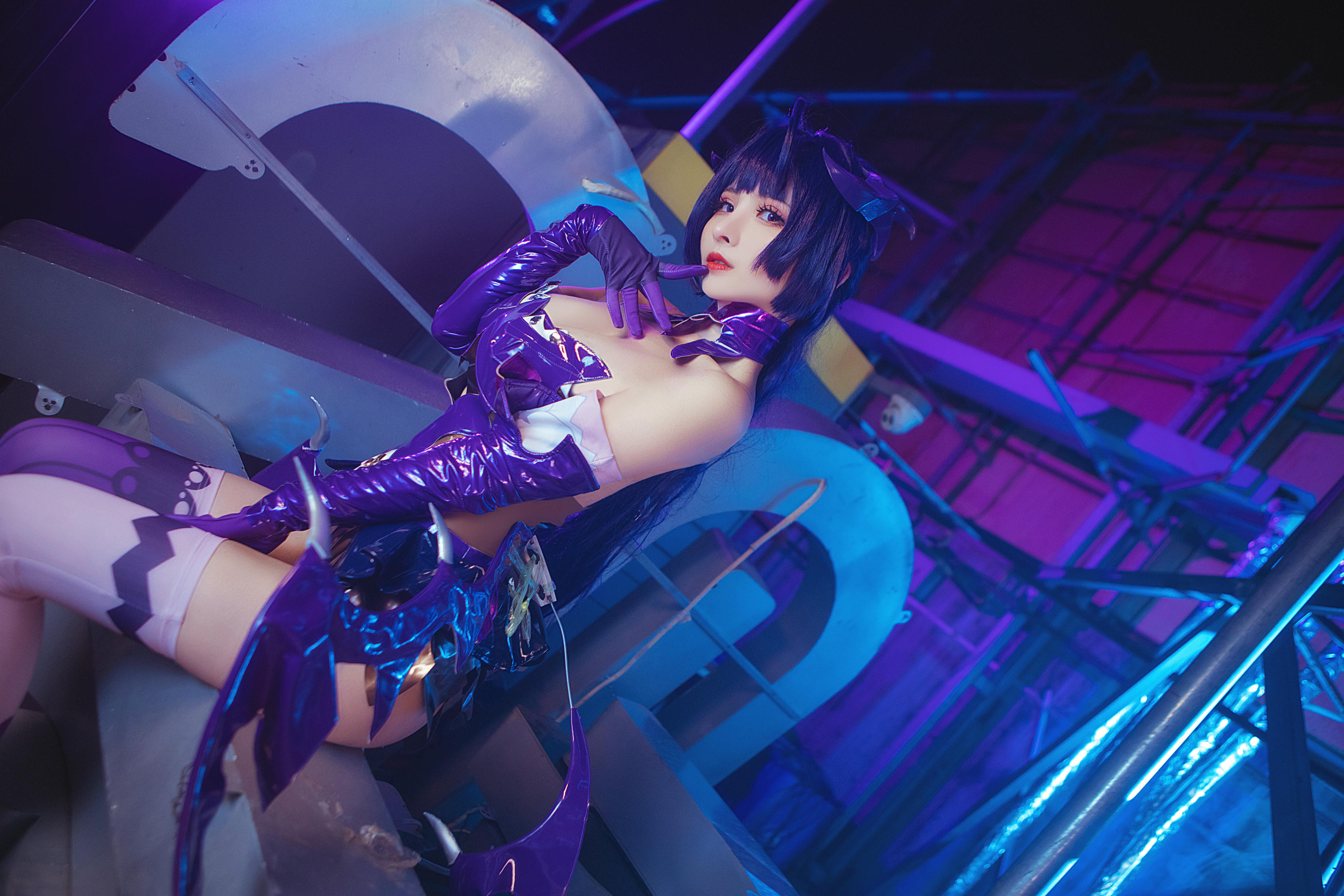 rioko凉凉子 NO.012 魅魔芽衣 [22P-697MB]_第1集