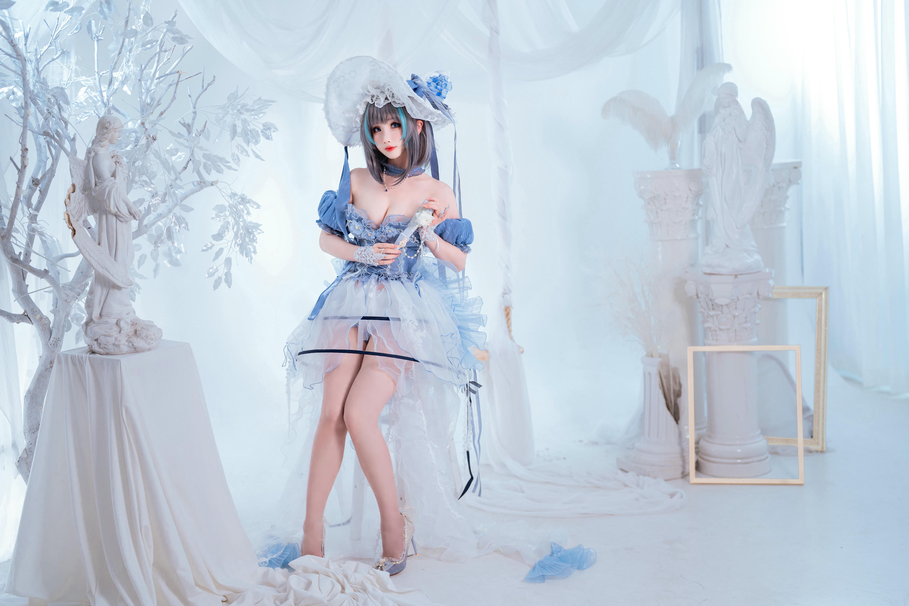 rioko凉凉子 NO.102 废柴 柴郡冰雪公主 [40P 376MB]-正片_第1集