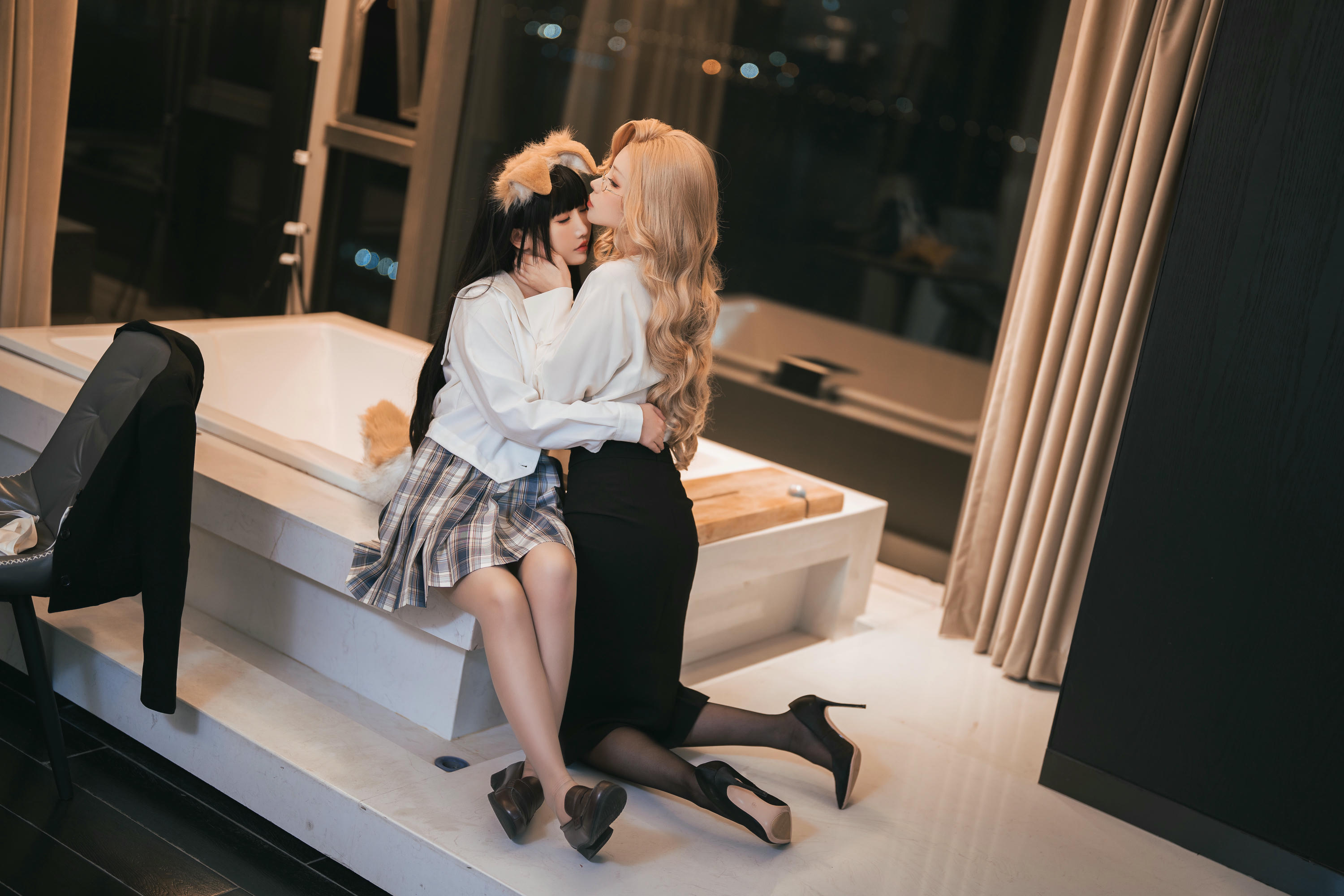 rioko凉凉子 NO.106 &面饼仙儿  女总裁 [95P14V 1.6GB]-双人_第1集