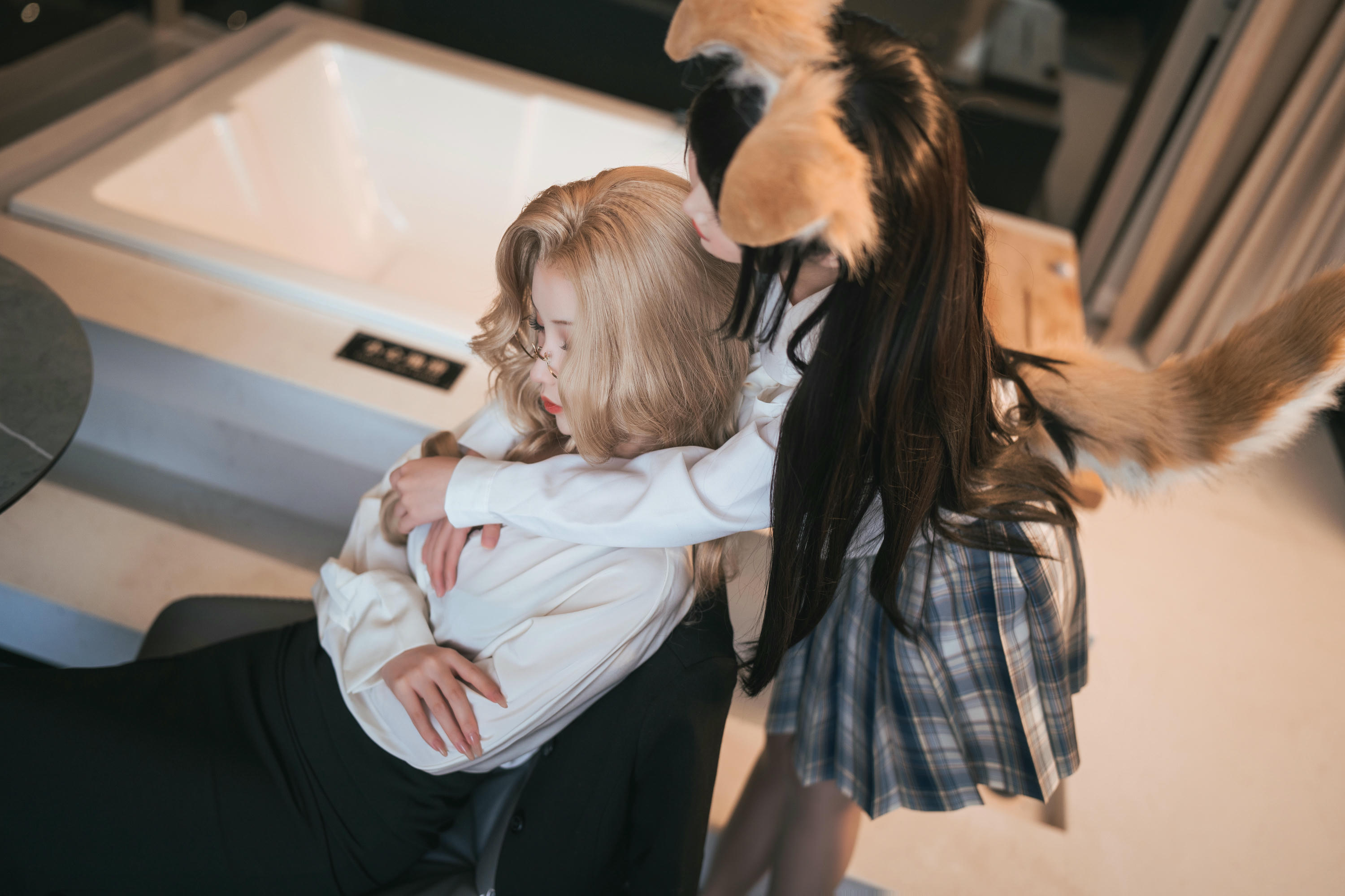 rioko凉凉子 NO.106 &面饼仙儿  女总裁 [95P14V 1.6GB]-双人_第1集