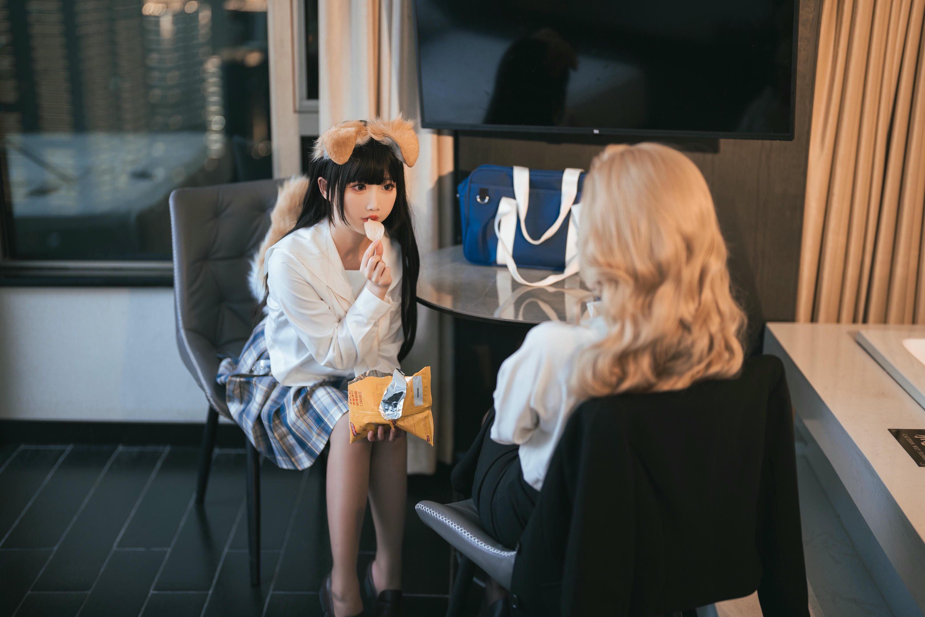 rioko凉凉子 NO.106 &面饼仙儿  女总裁 [95P14V 1.6GB]-双人_第1集