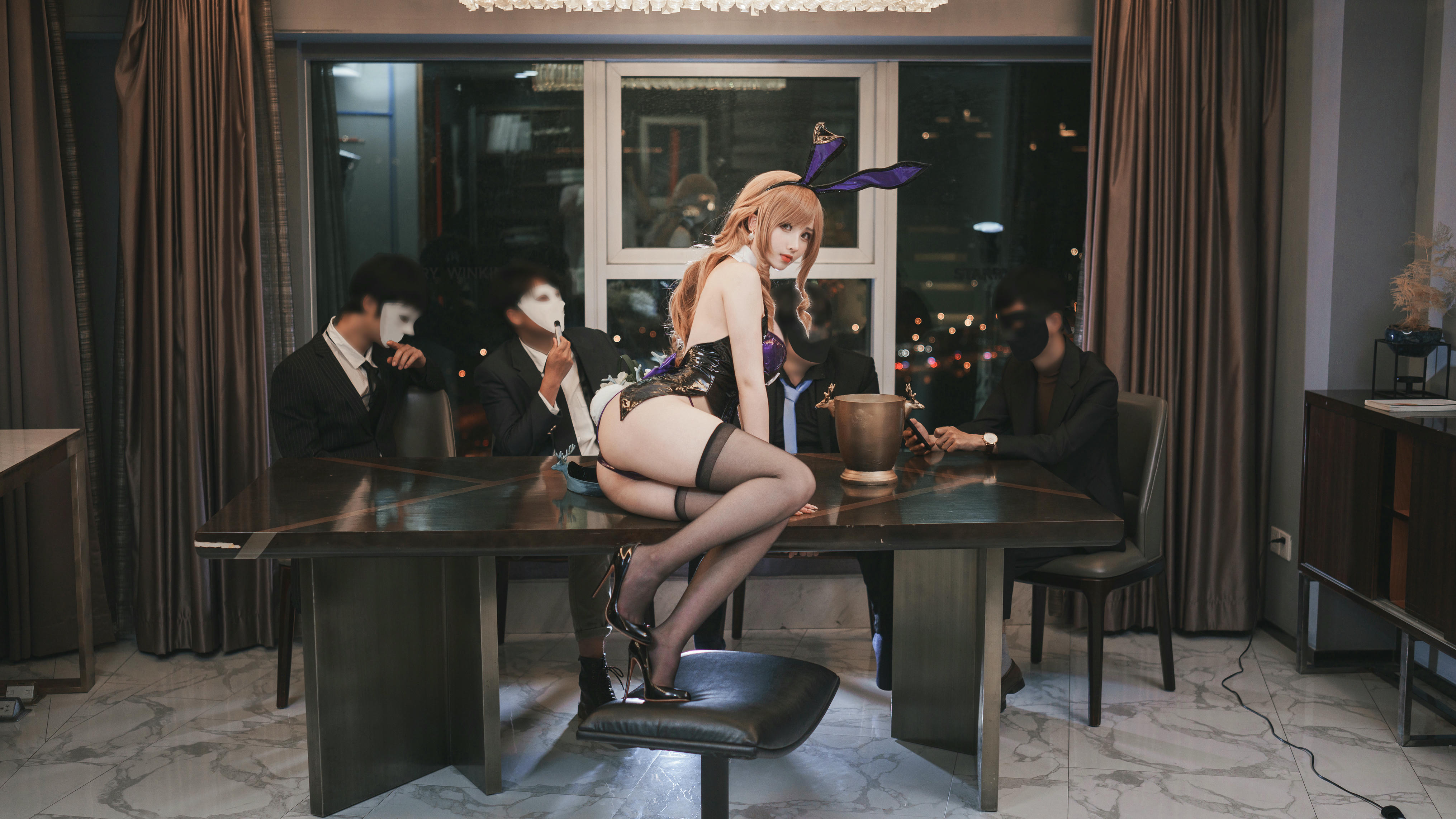 rioko凉凉子 NO.107 兔女郎人妻 [30P 3V 699MB]_第2集