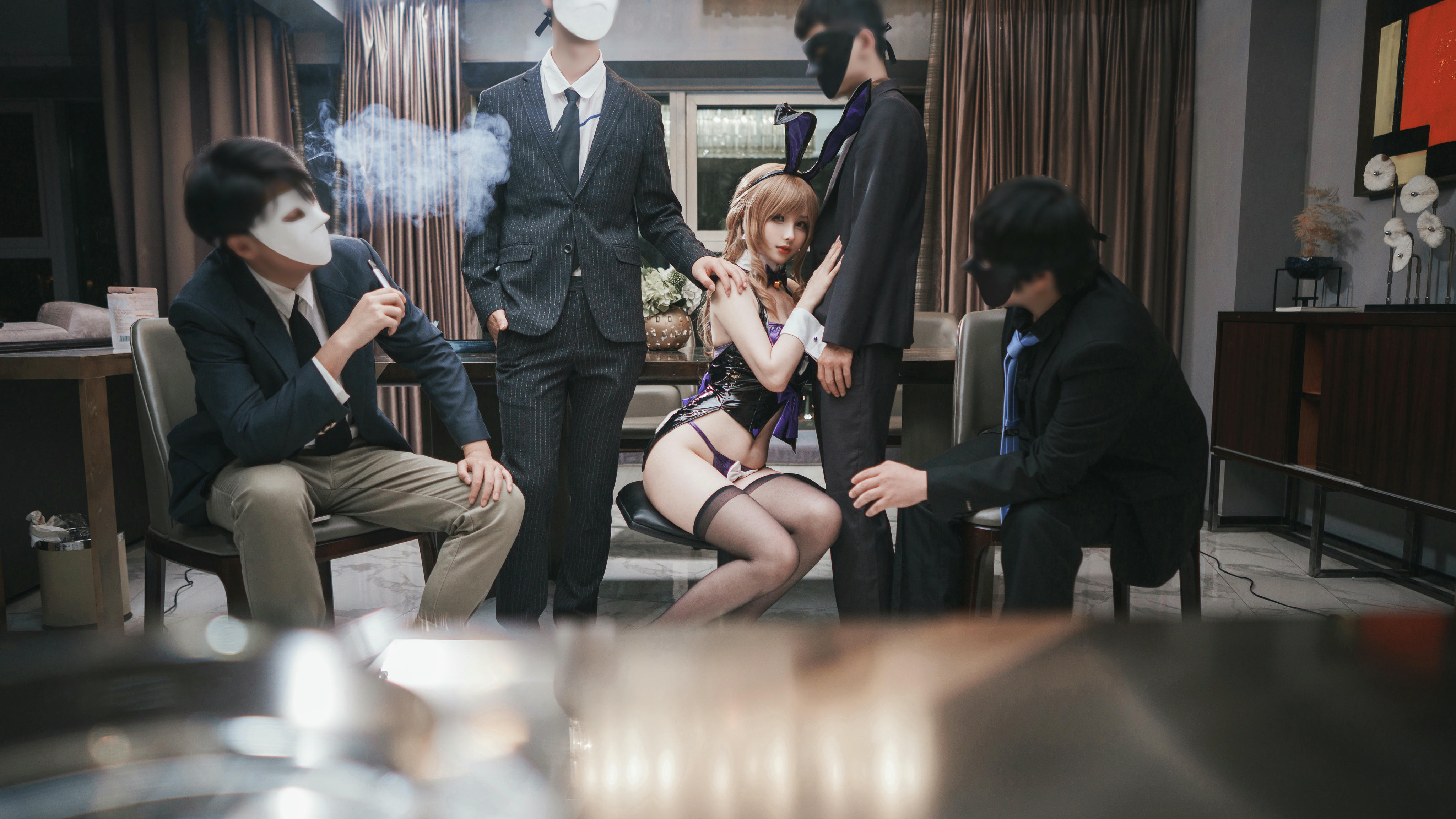 rioko凉凉子 NO.107 兔女郎人妻 [30P 3V 699MB]_第2集