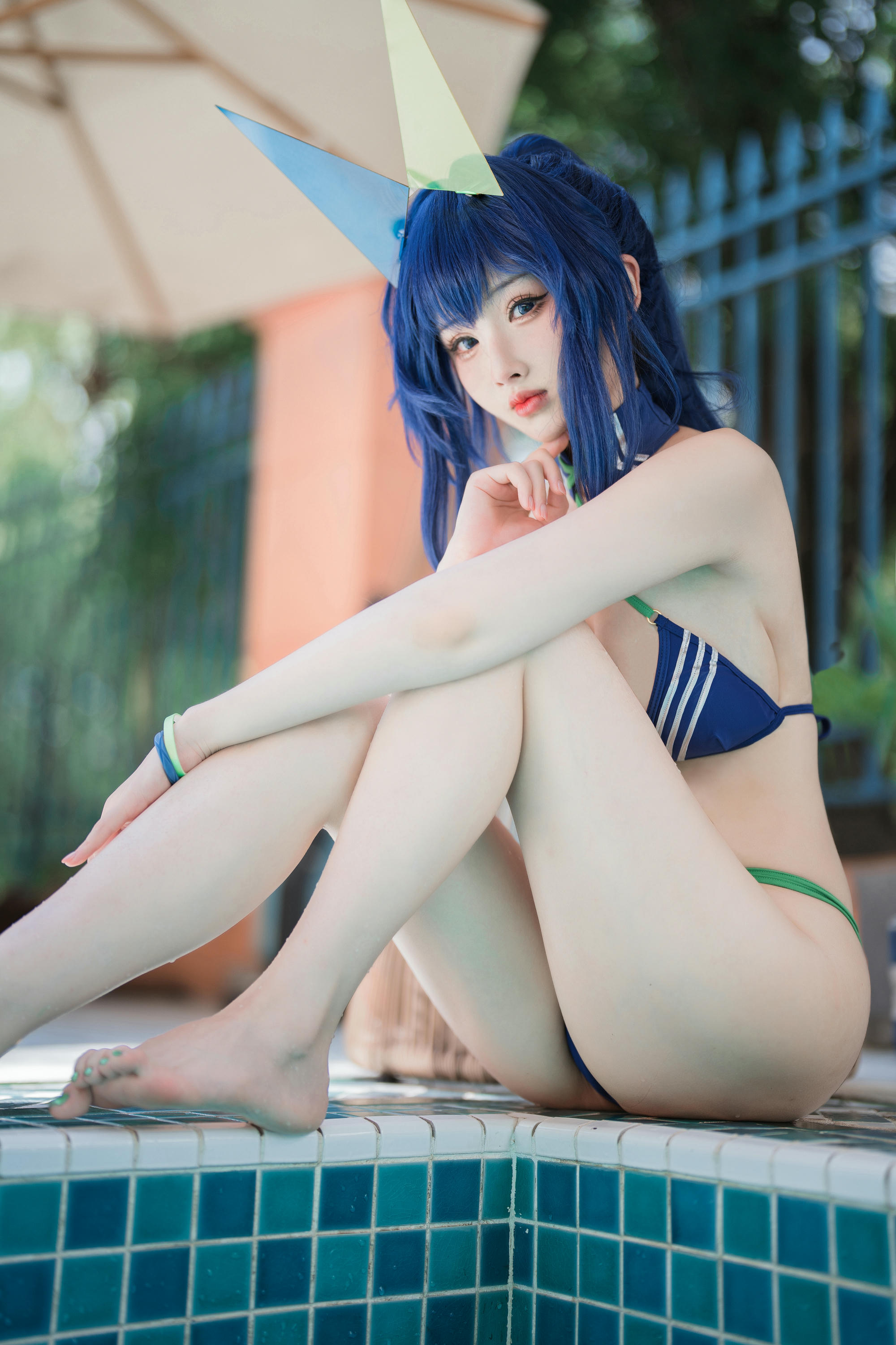 rioko凉凉子 NO.119 碧蓝航线 花园[40P-1V-680.2M]_第1集