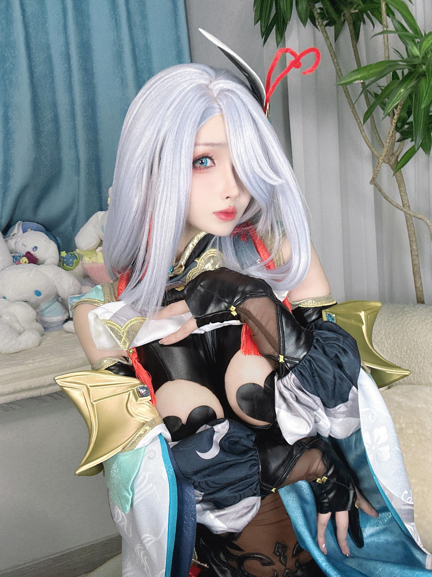 rioko凉凉子 NO.122 有点那个的申鹤 [35P11V 904MB]_第1集