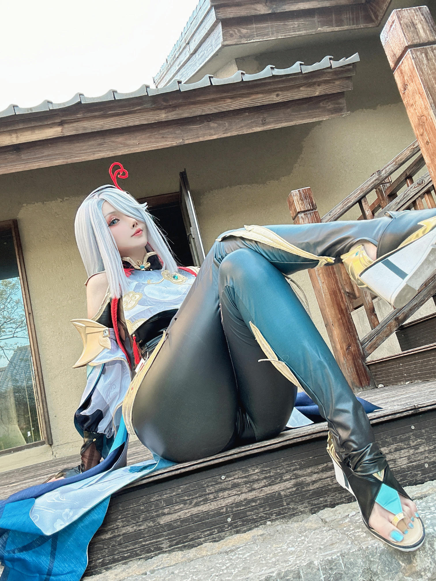 rioko凉凉子 NO.122 有点那个的申鹤 [35P11V 904MB]_第1集