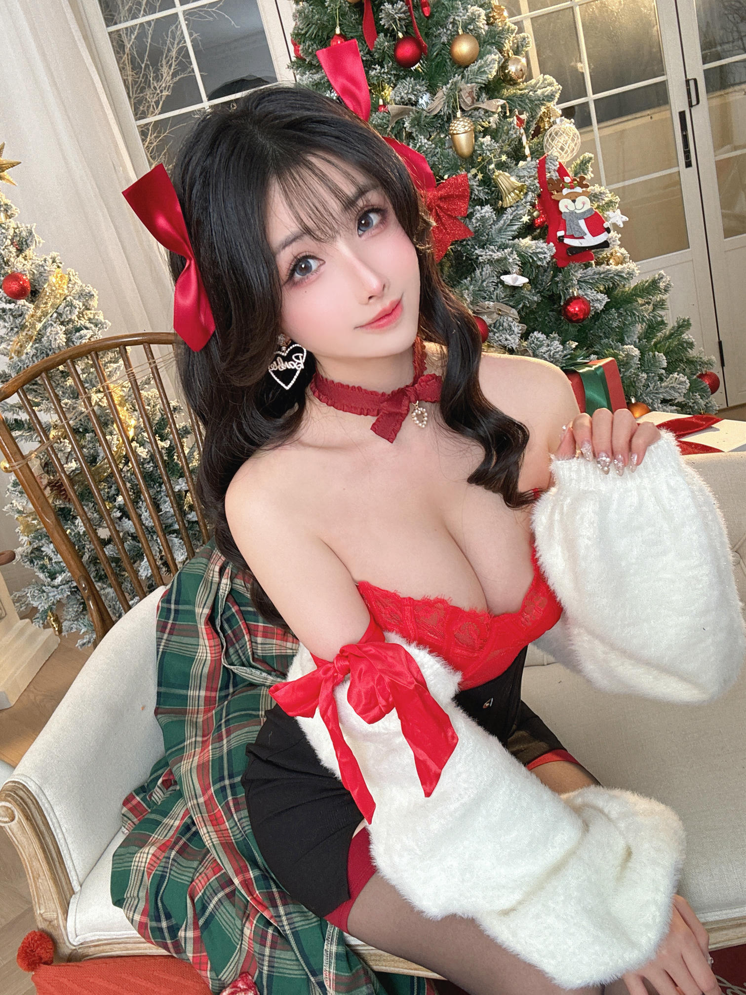 rioko凉凉子 NO.126 圣诞+新年礼物 [51P10V 1.19GB]-自拍+小视频_第1集