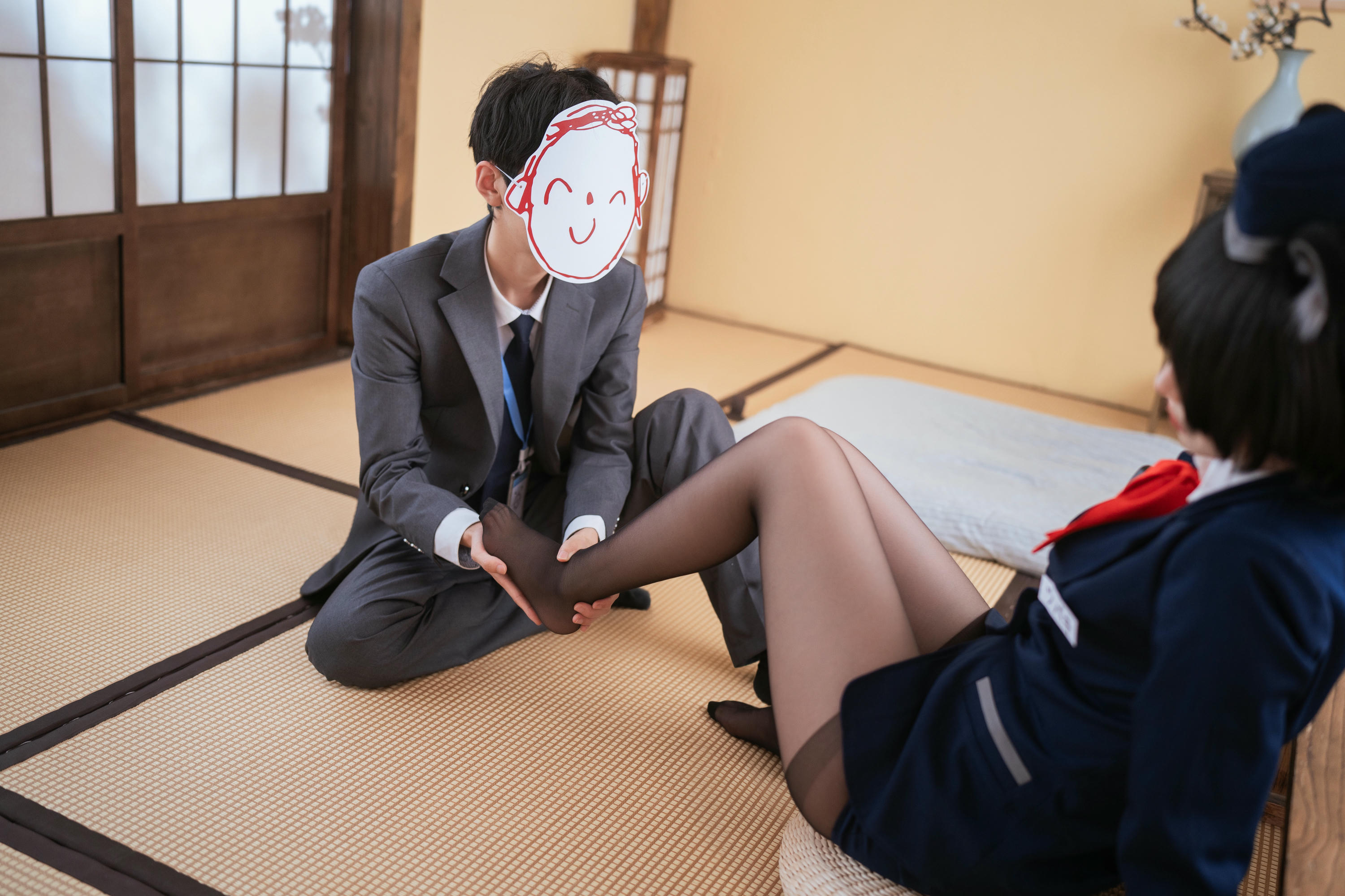 rioko凉凉子 NO.133 蔚蓝档案椿导游 [62P12V 1GB]_第1集