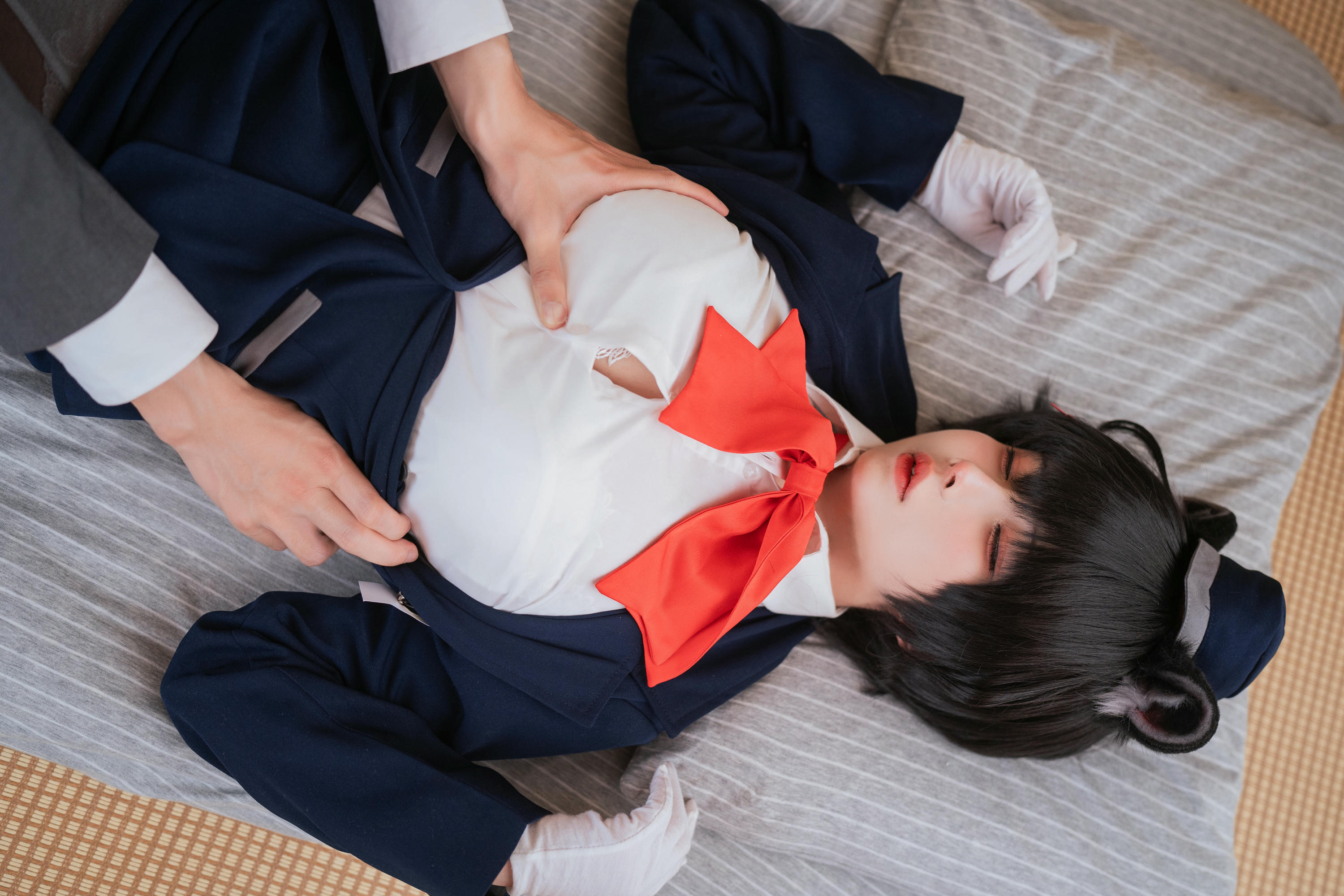 rioko凉凉子 NO.133 蔚蓝档案椿导游 [62P12V 1GB]_第2集