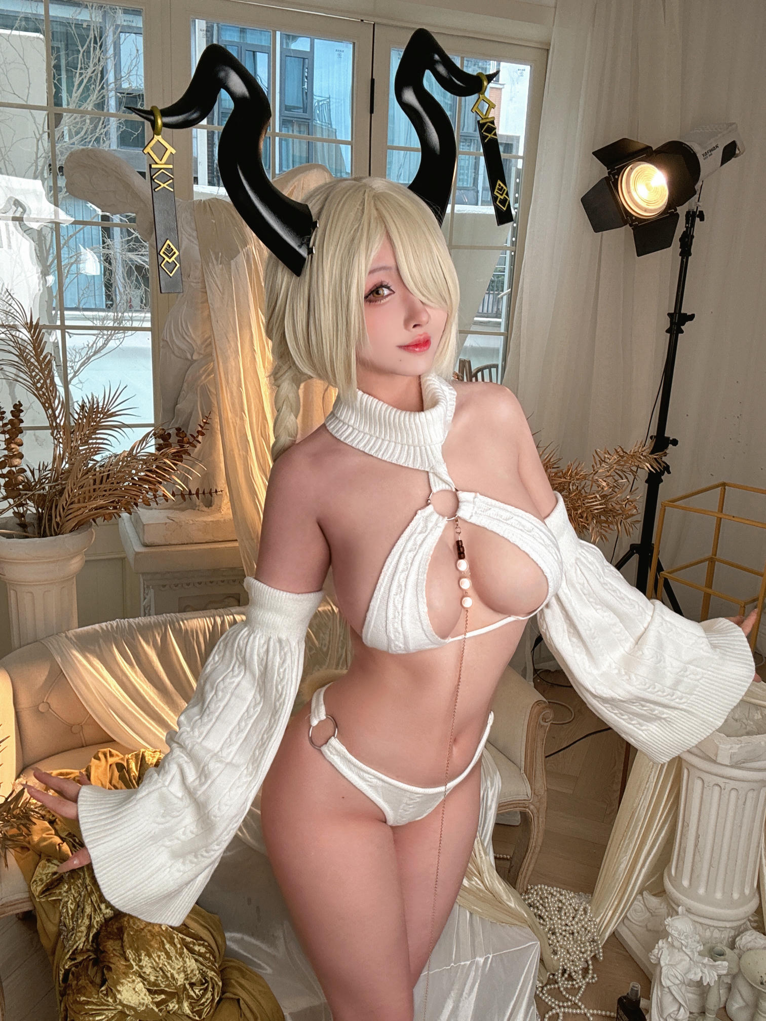 rioko凉凉子 NO.134 尾张毛衣 [24P 239MB]_第1集