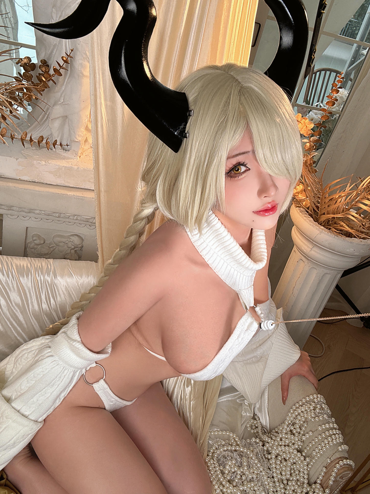 rioko凉凉子 NO.134 尾张毛衣 [24P 239MB]_第1集