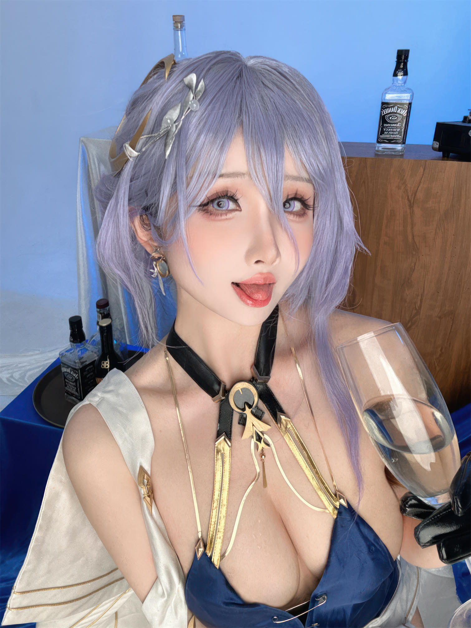 rioko凉凉子 NO.135 深空之眼 塞勒涅 [15P6V-164MB]_第1集