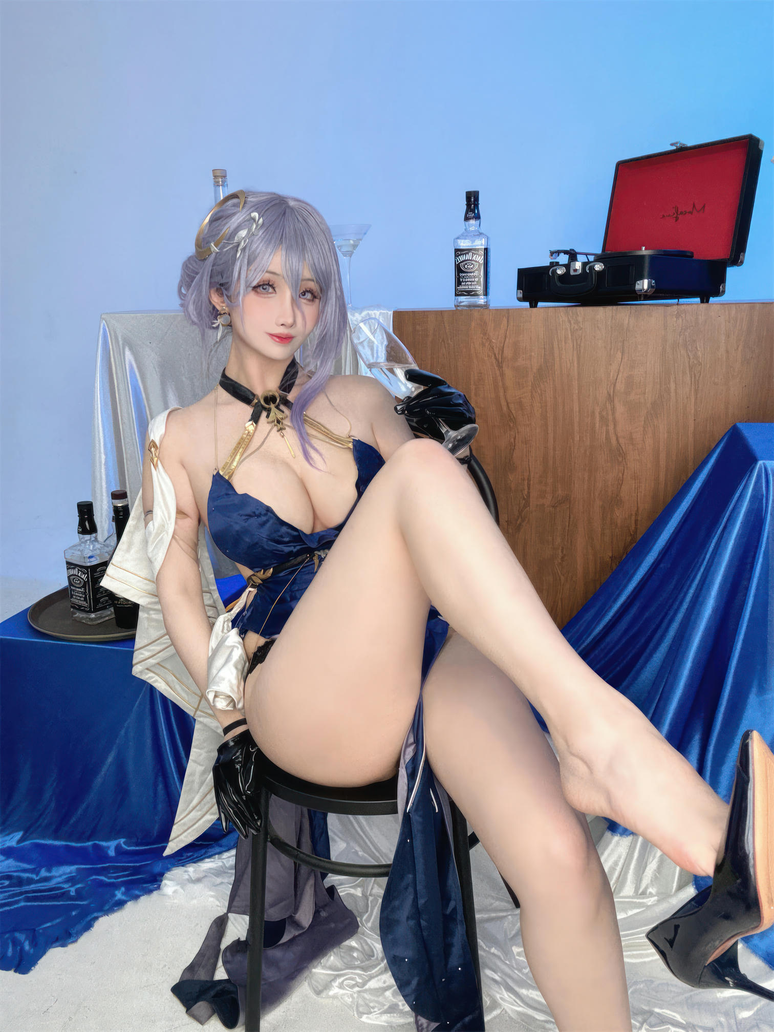 rioko凉凉子 NO.135 深空之眼 塞勒涅 [15P6V-164MB]_第1集