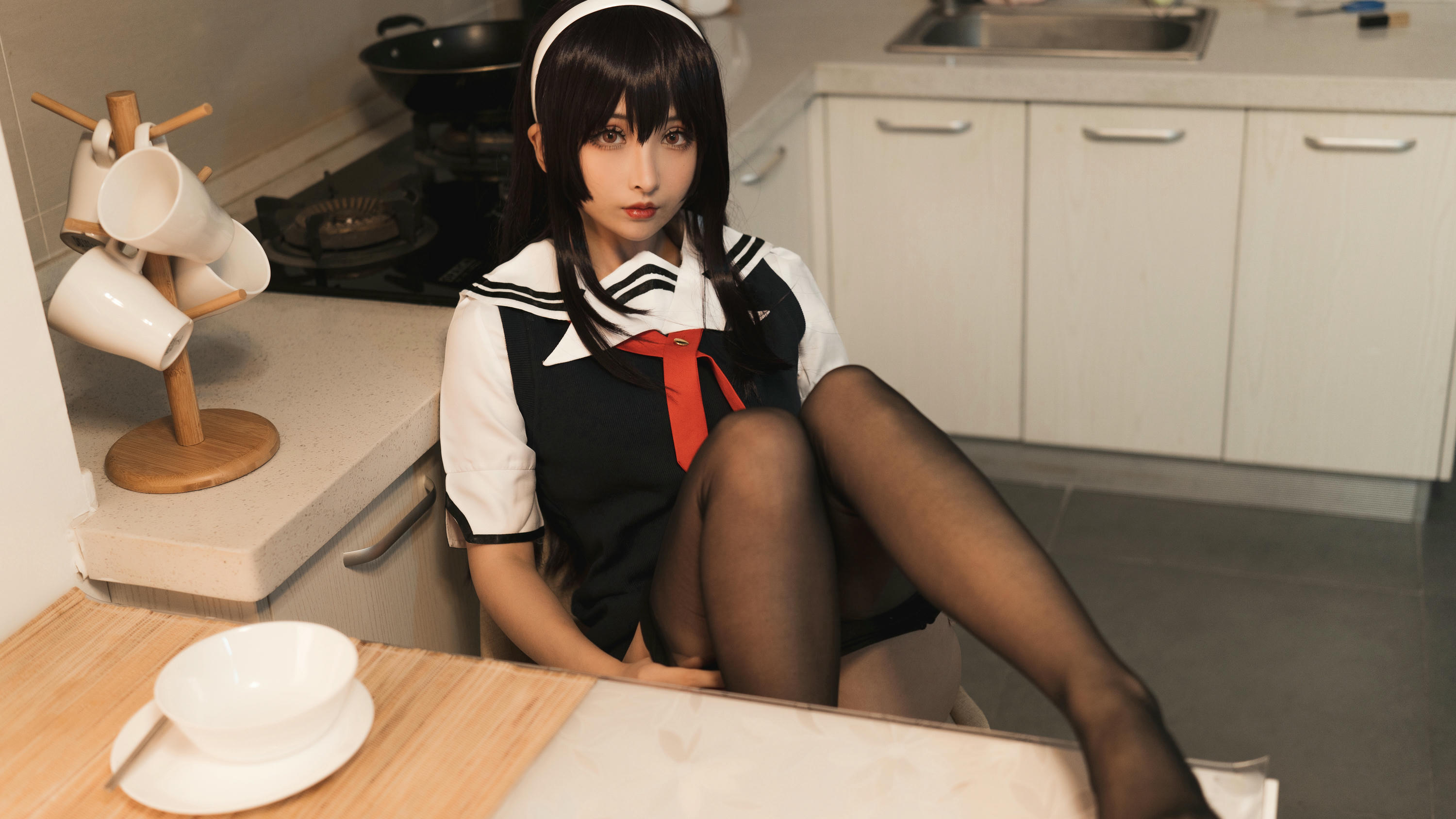 rioko凉凉子 NO.032 学姐 [40P4V-628MB]_第1集