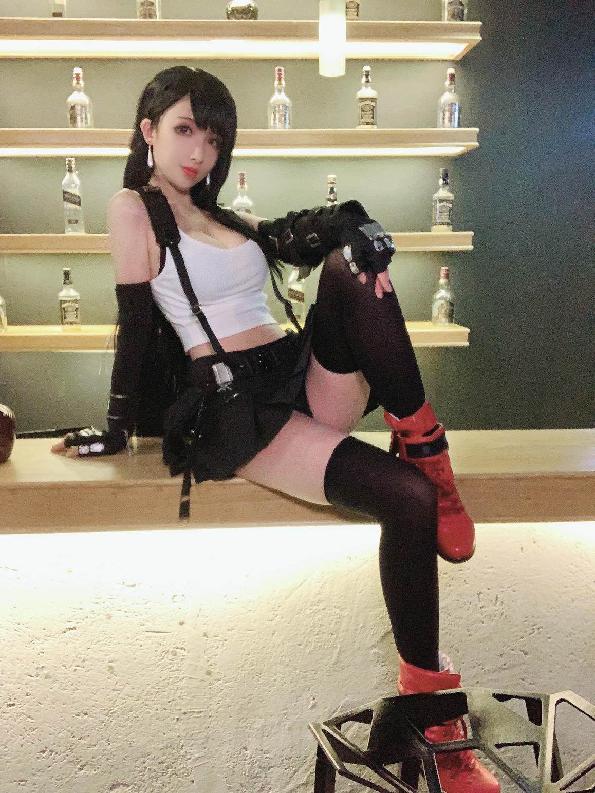 rioko凉凉子 NO.042 蒂法自拍 [19P-54MB]_第1集