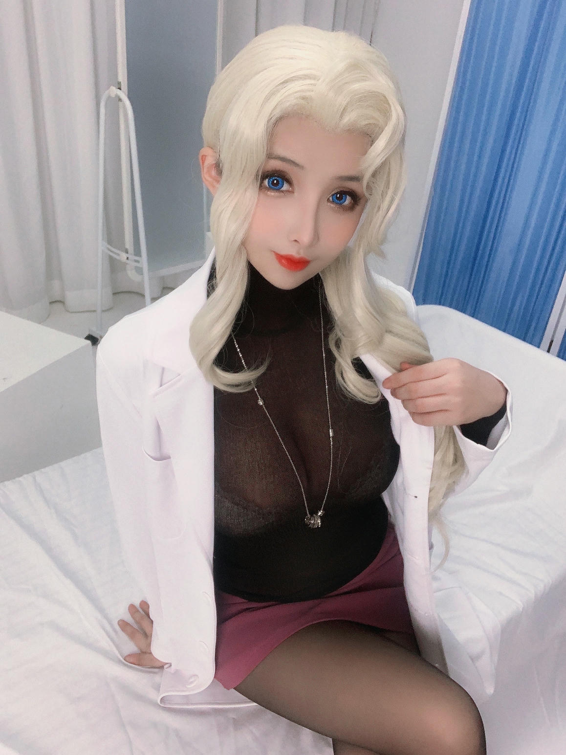 rioko凉凉子 NO.057 透视装的校医大姐姐 [48P-420MB]-自拍_第1集