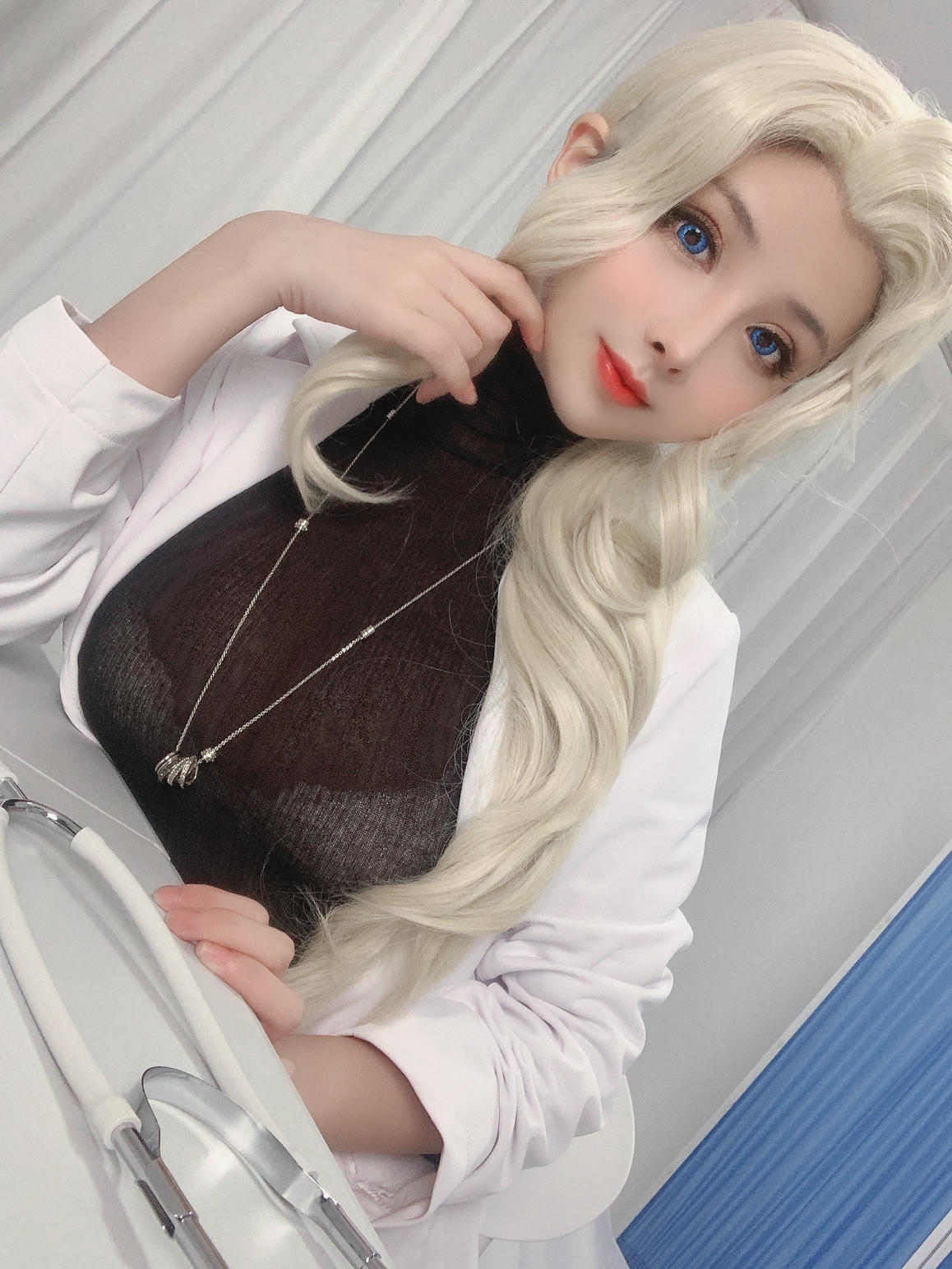 rioko凉凉子 NO.057 透视装的校医大姐姐 [48P-420MB]-自拍_第1集