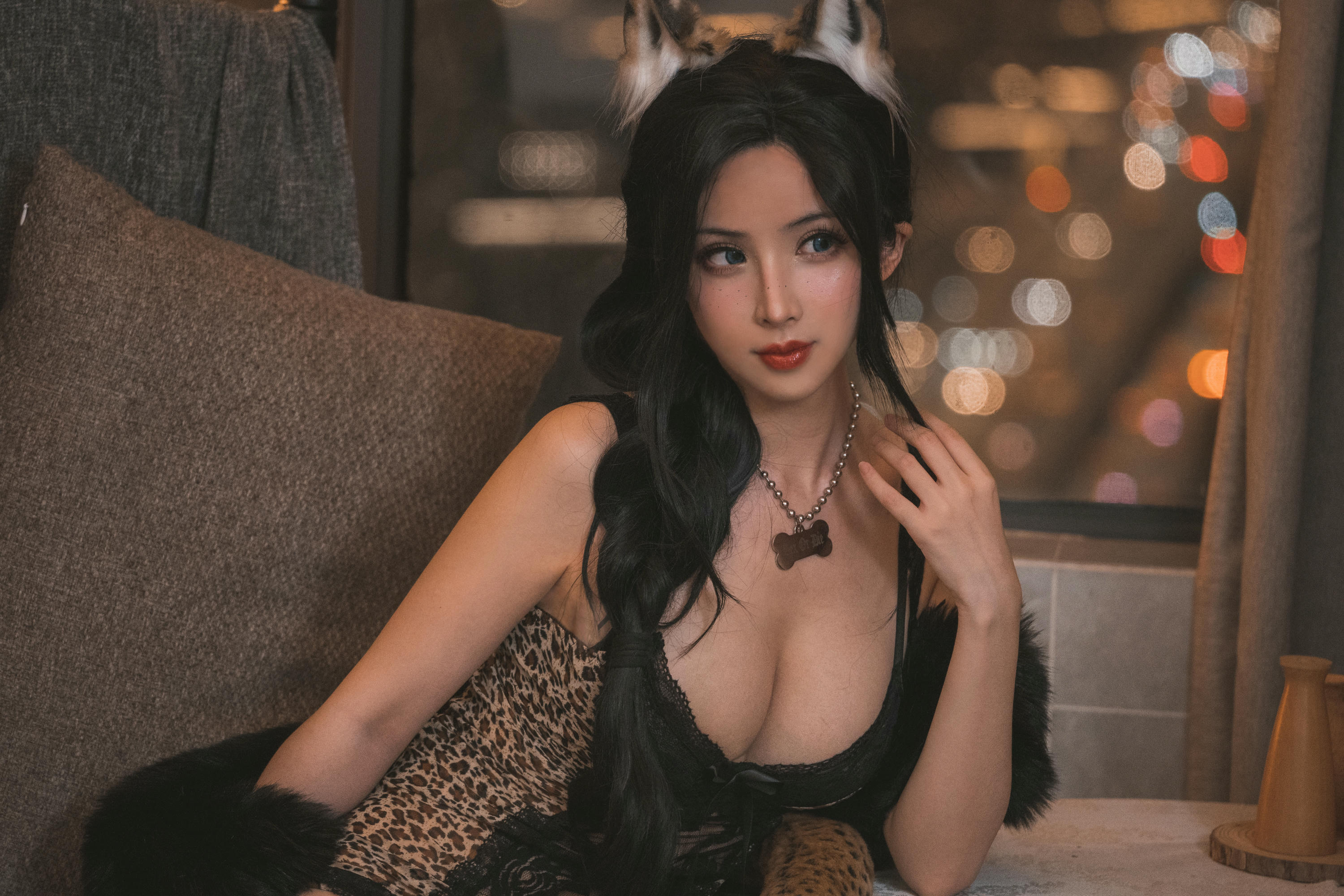 rioko凉凉子 NO.060 豹子女士的秘密约会 [25P-501MB]_第1集