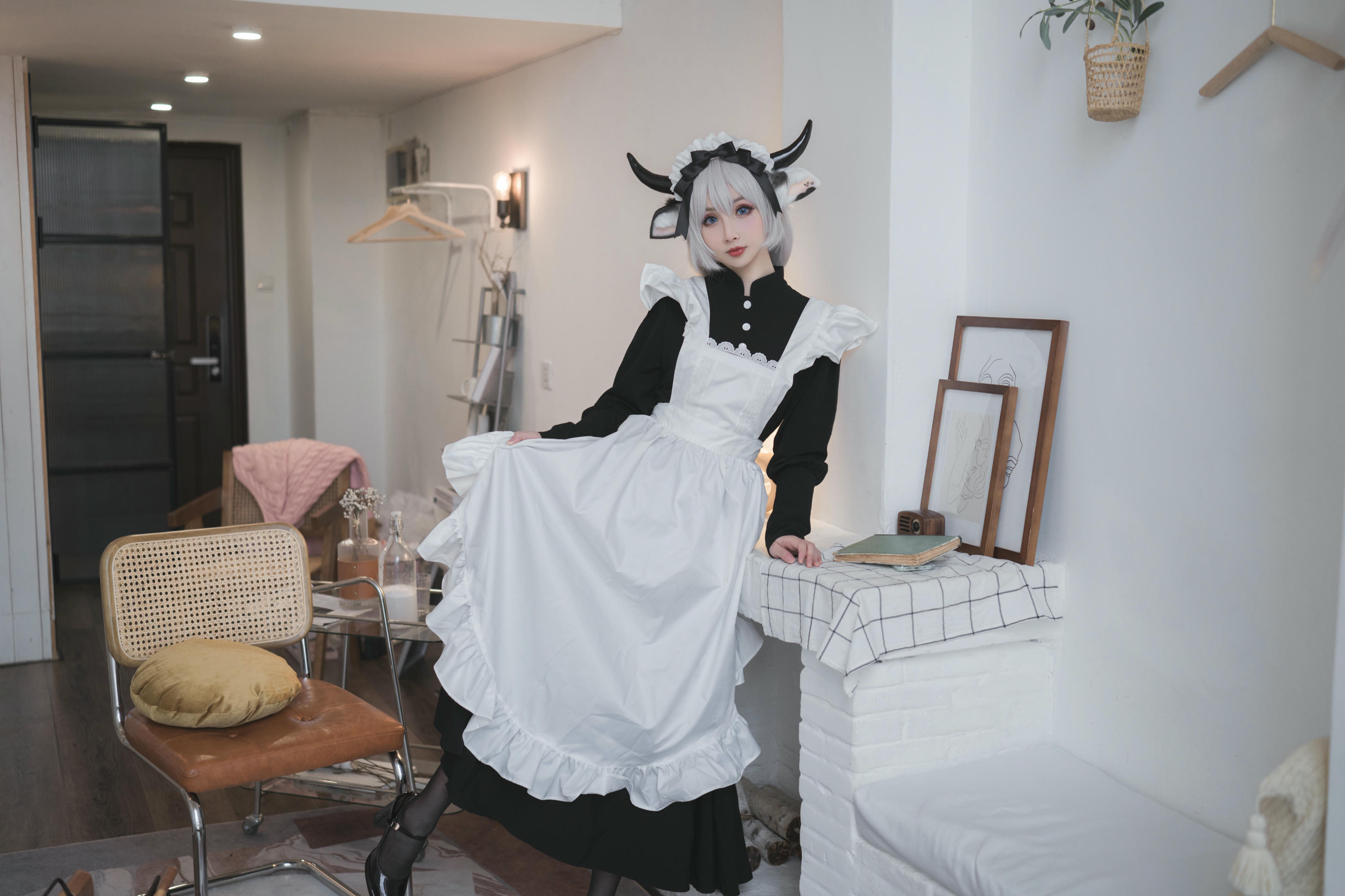 rioko凉凉子 NO.064 贴心的奶牛女仆 [45P-465MB]_第1集