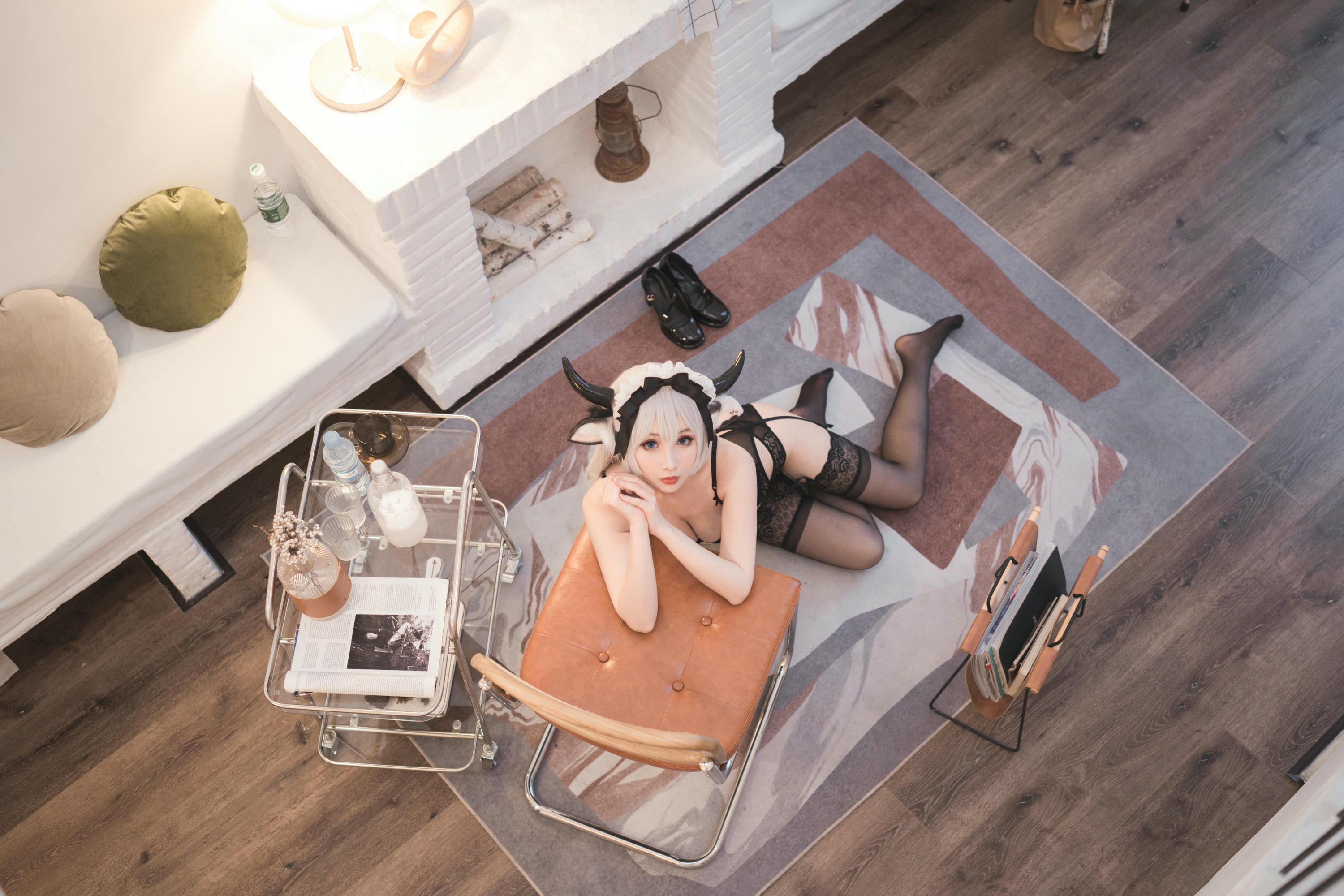 rioko凉凉子 NO.064 贴心的奶牛女仆 [45P-465MB]_第2集