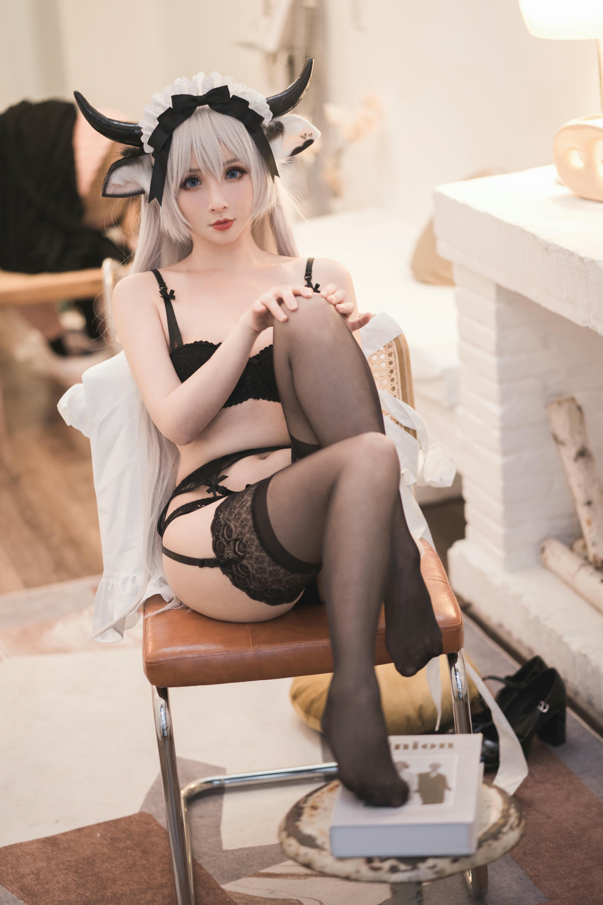 rioko凉凉子 NO.064 贴心的奶牛女仆 [45P-465MB]_第2集