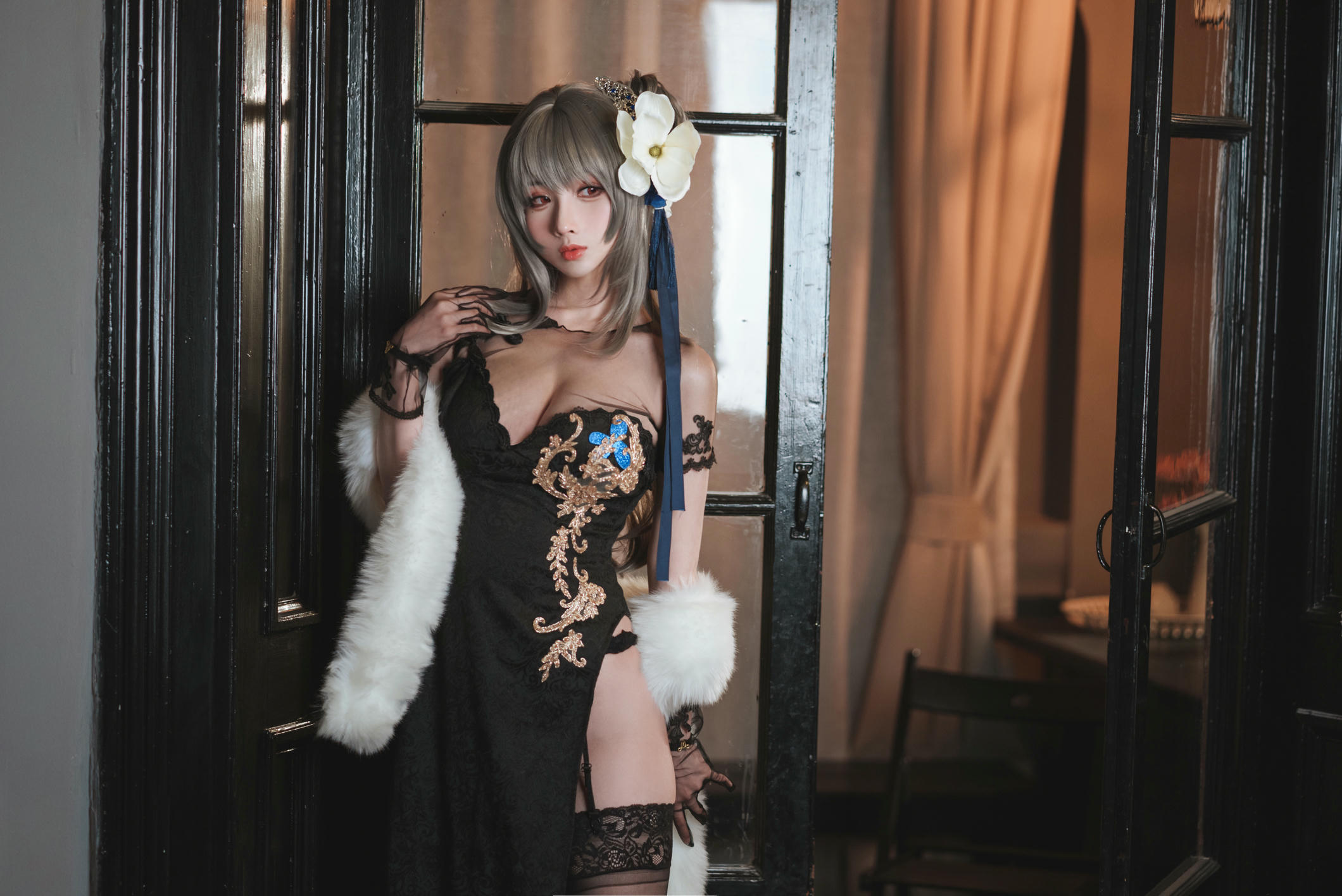 rioko凉凉子 NO.067 瑰丽的执勤人 [30P11V-1.10GB]_第1集