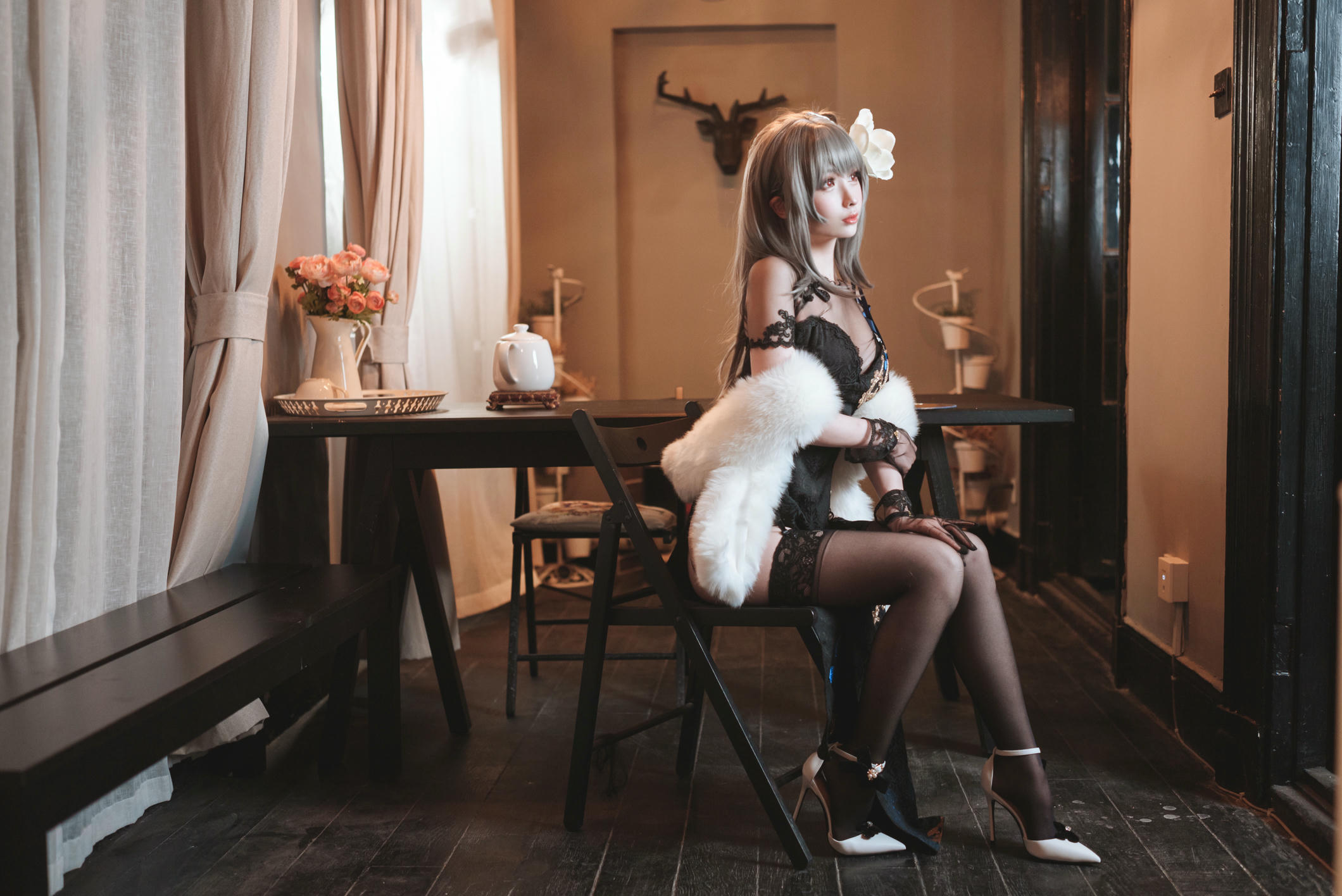 rioko凉凉子 NO.067 瑰丽的执勤人 [30P11V-1.10GB]_第1集