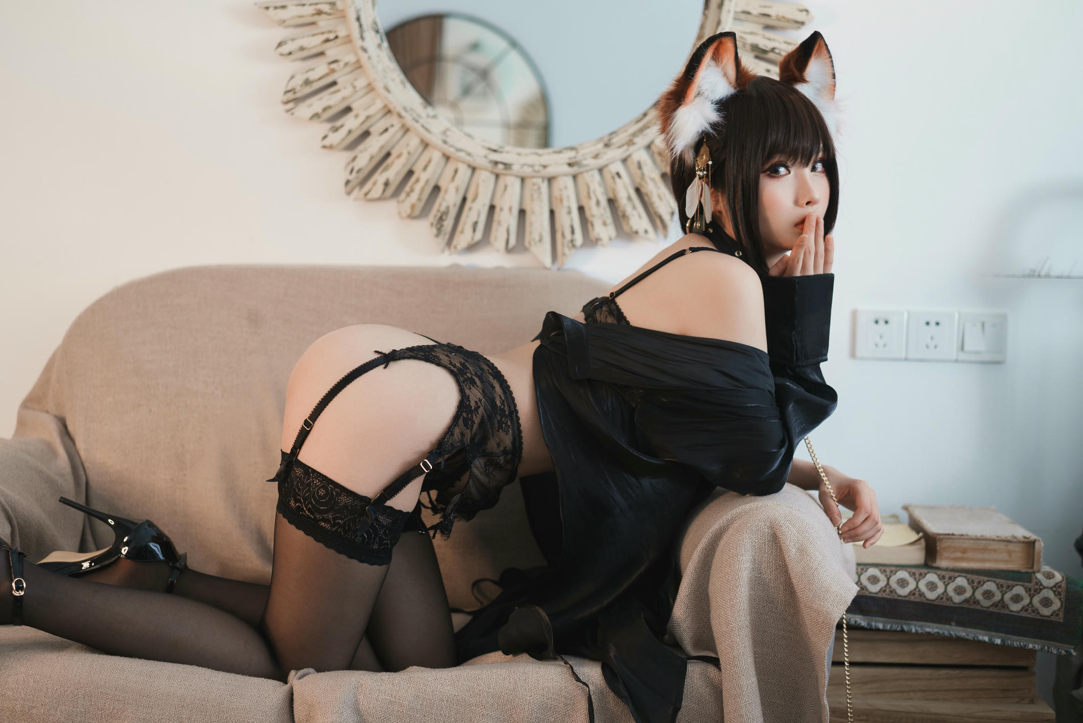 rioko凉凉子 NO.069 人形狐 [35P8V-775MB]_第1集